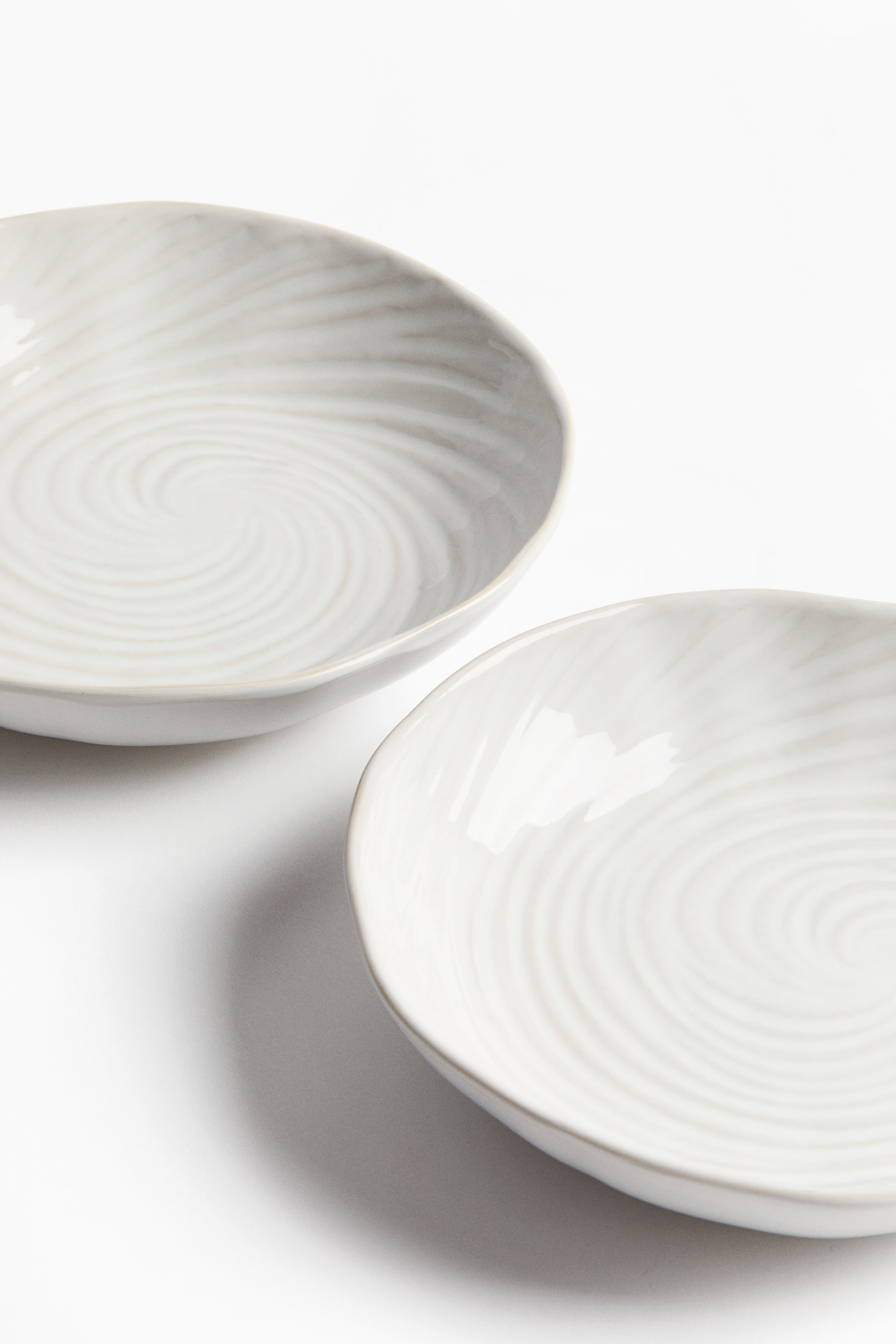 2-Pack Textured Stoneware Soup Bowls