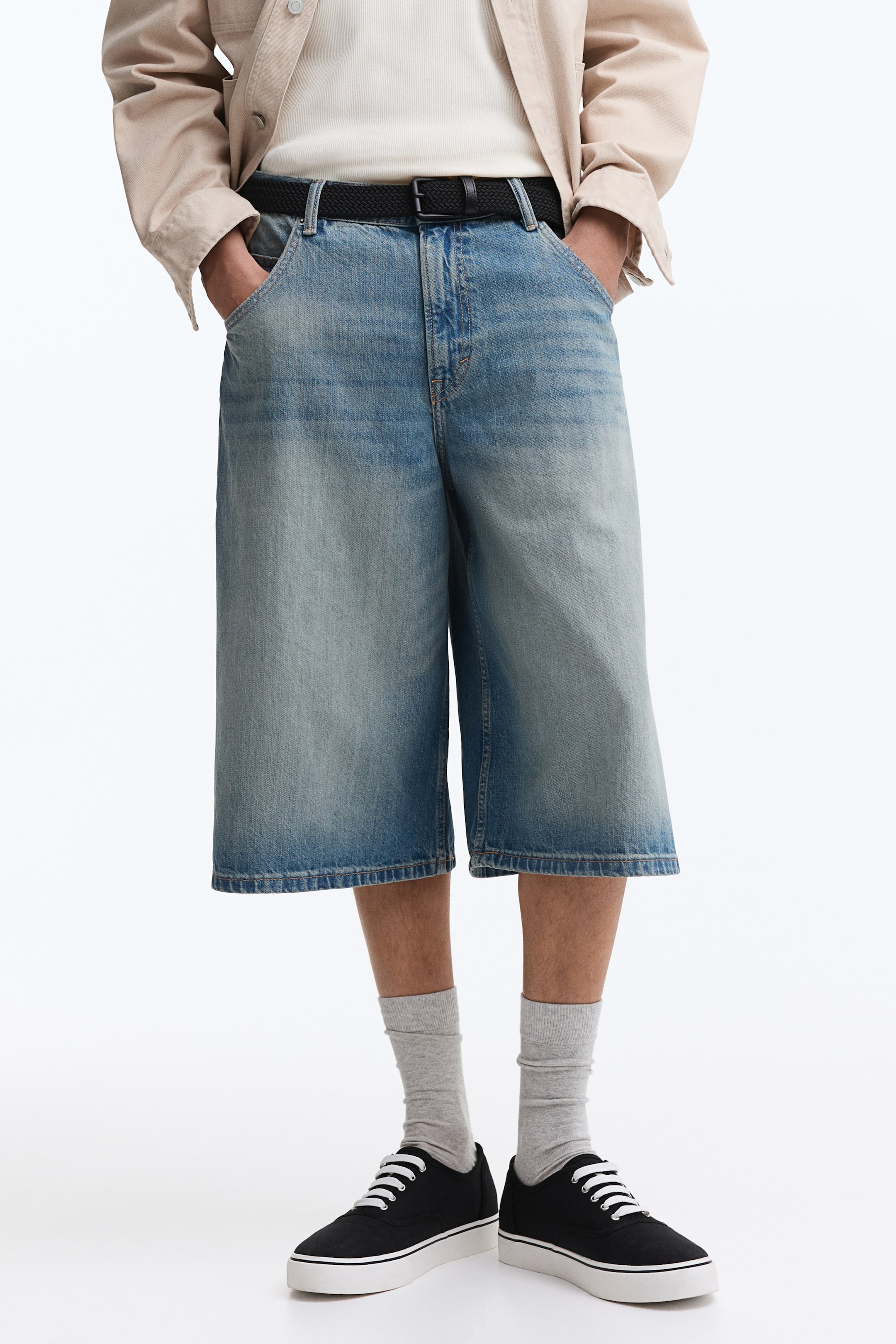 Baggy Denim Shorts