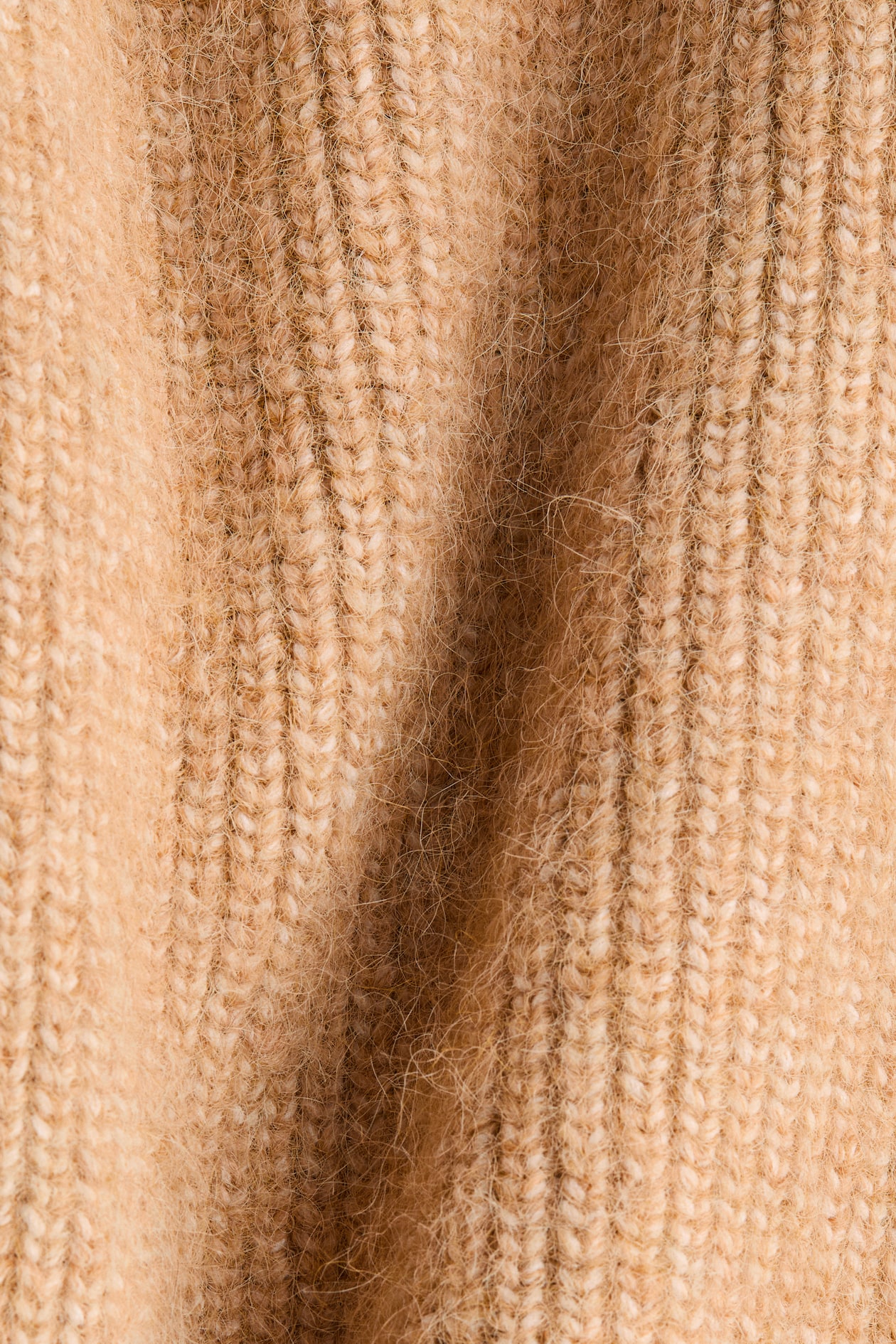 Rib-Knit Mock Turtleneck Sweater - image 4