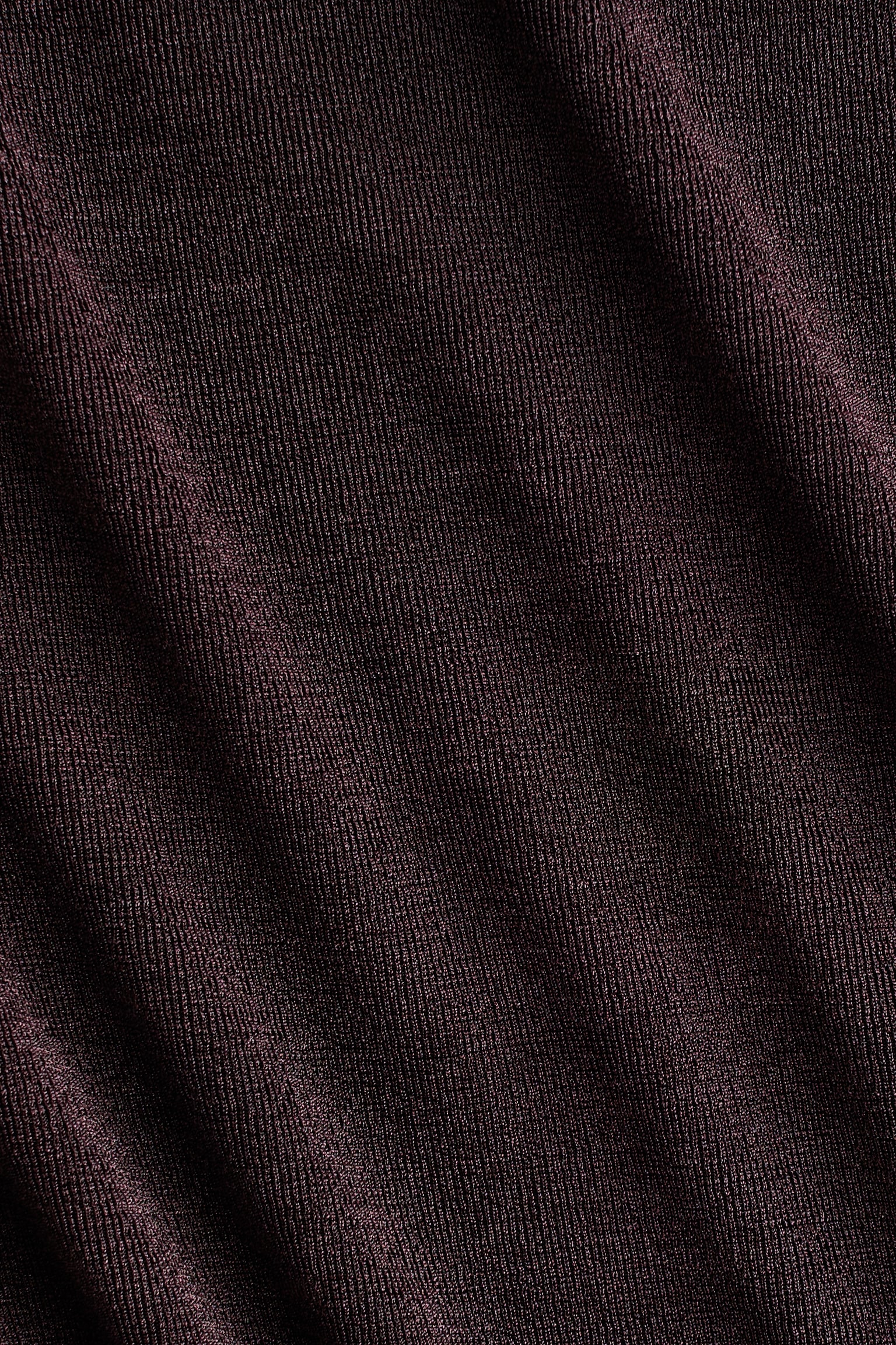 Женский топ H&M Draped Jersey Top, цвет: Тёмный коричневый — фото 2