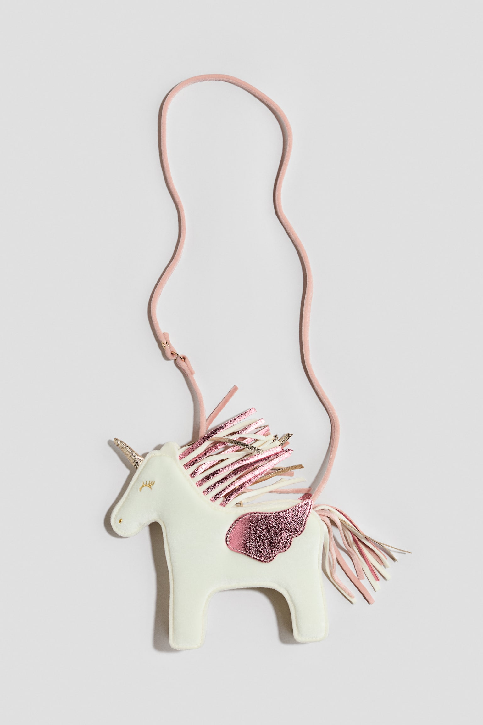 Geantă transversală în formă de unicorn - Crem/unicorn