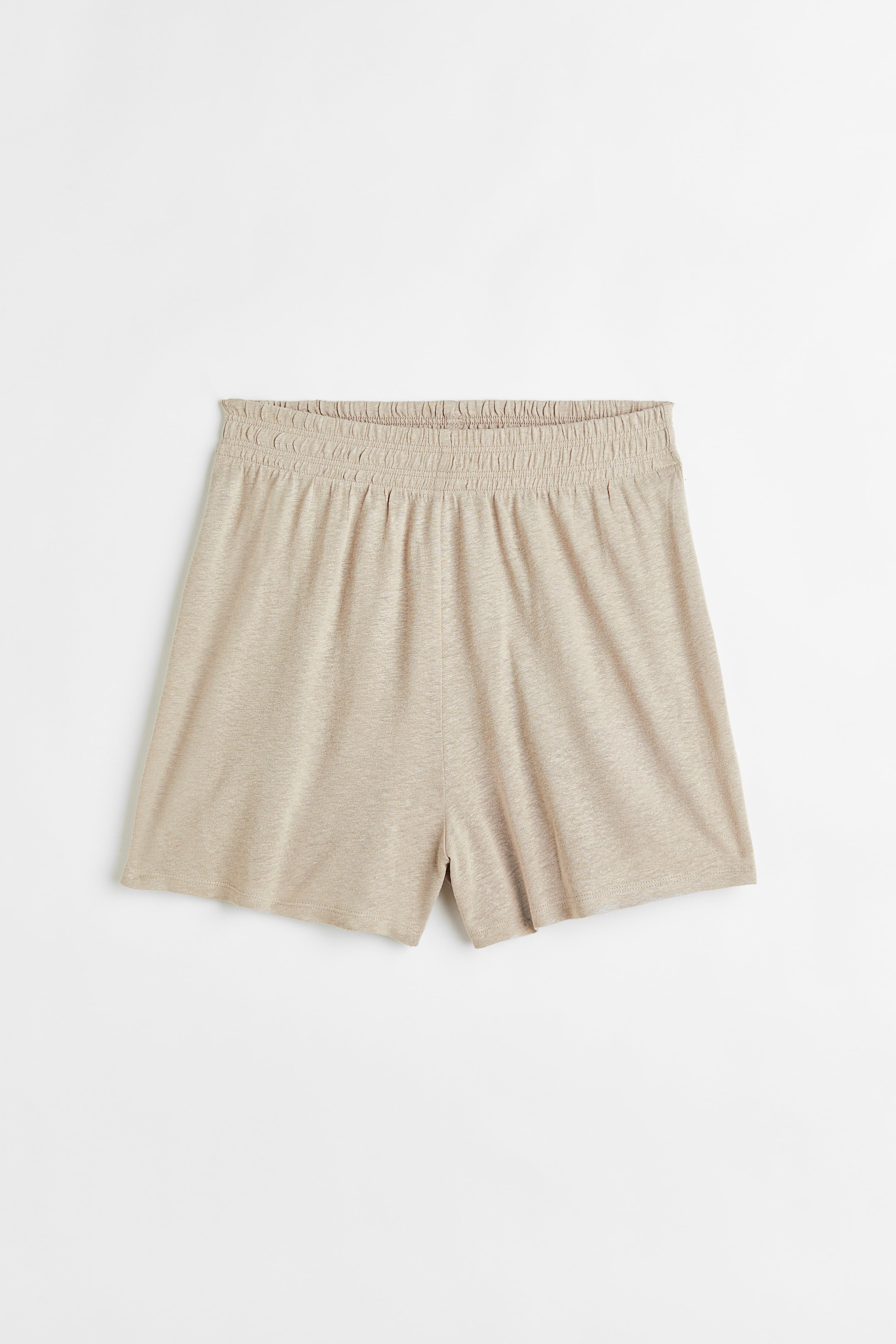 Linen-blend Shorts