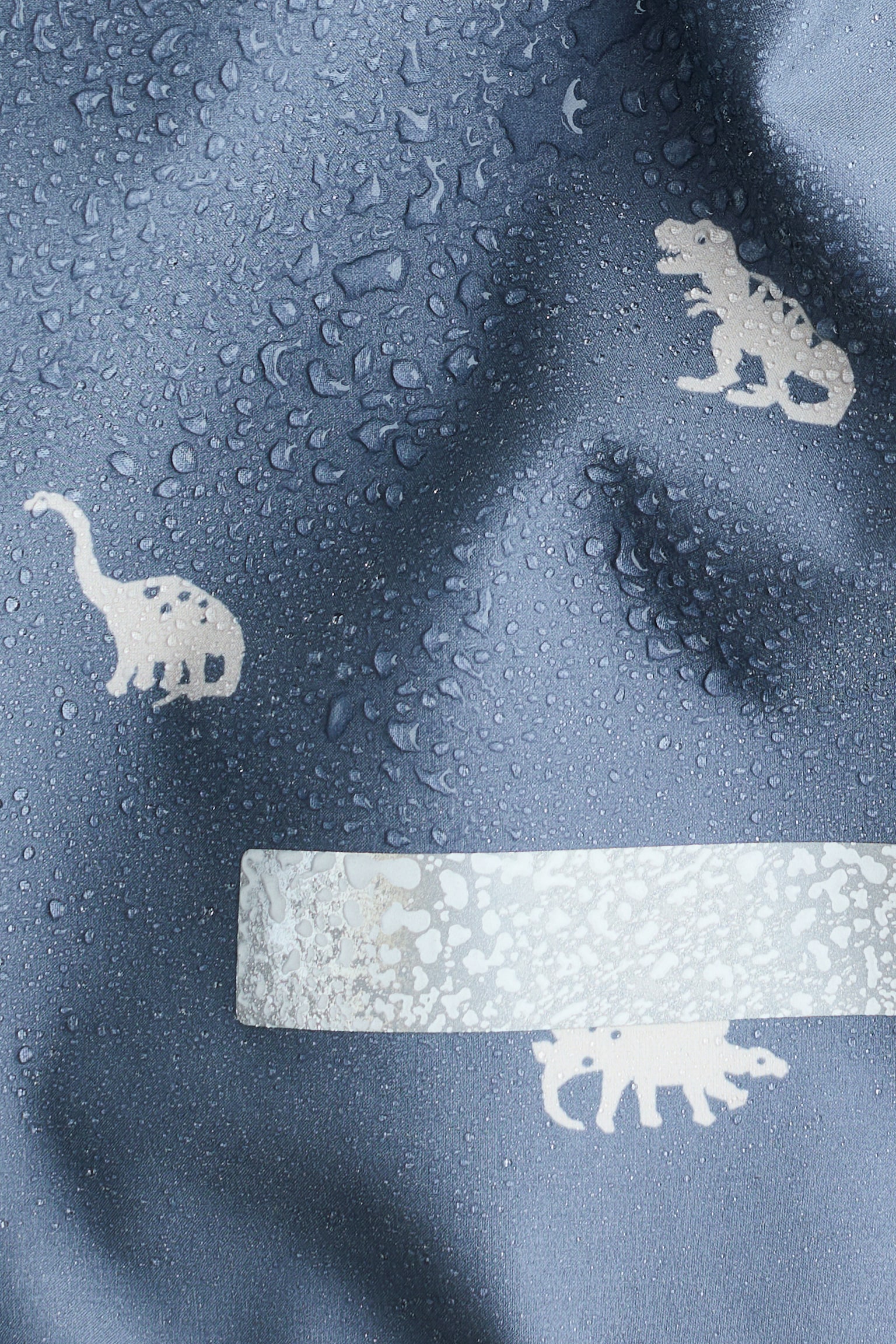 Water-resistant softshell jacket - Dusty blue/Dinosaurs/Light pink/Strawberries/Pink/Floral/Greige/Dinosaurs - 3