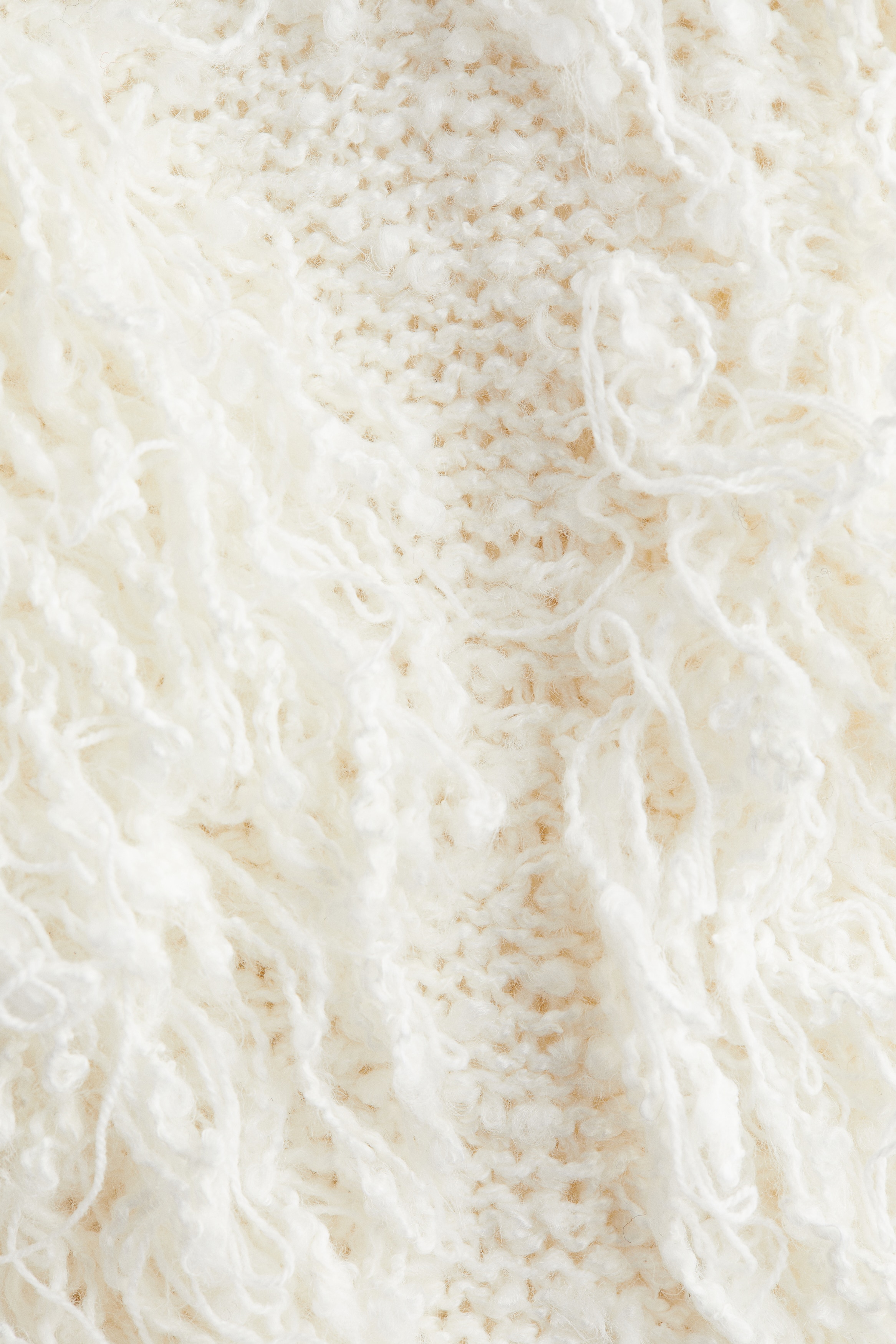 Fringed jumper