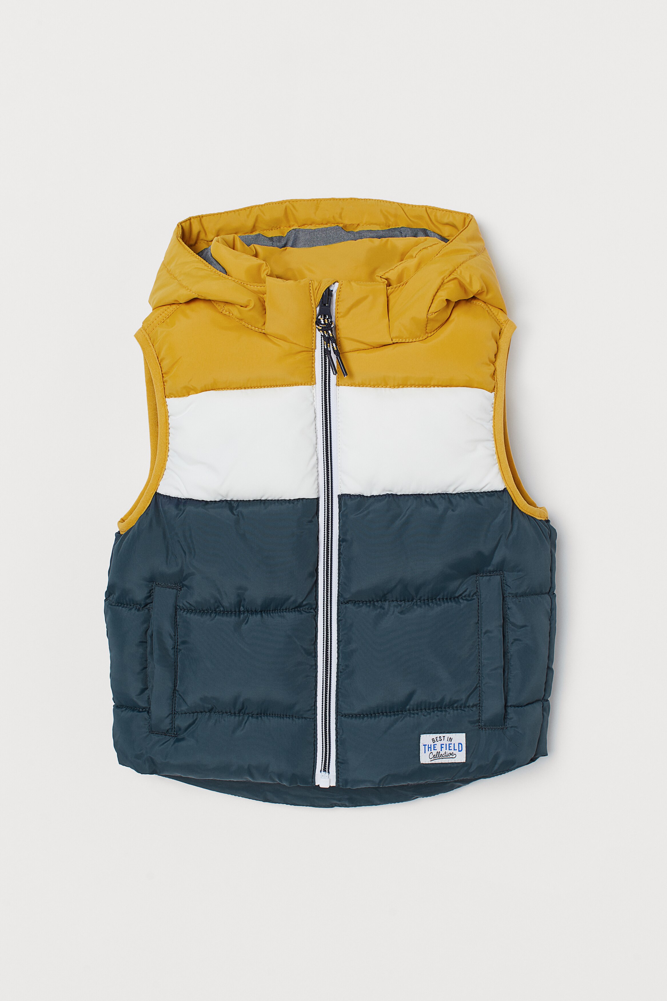 メンズウェア MARK & LONA Hype Block Puffy Vest 完売 MARK&LONA Hype Block Puffy Vest FIRST DOWN USA （ファースト