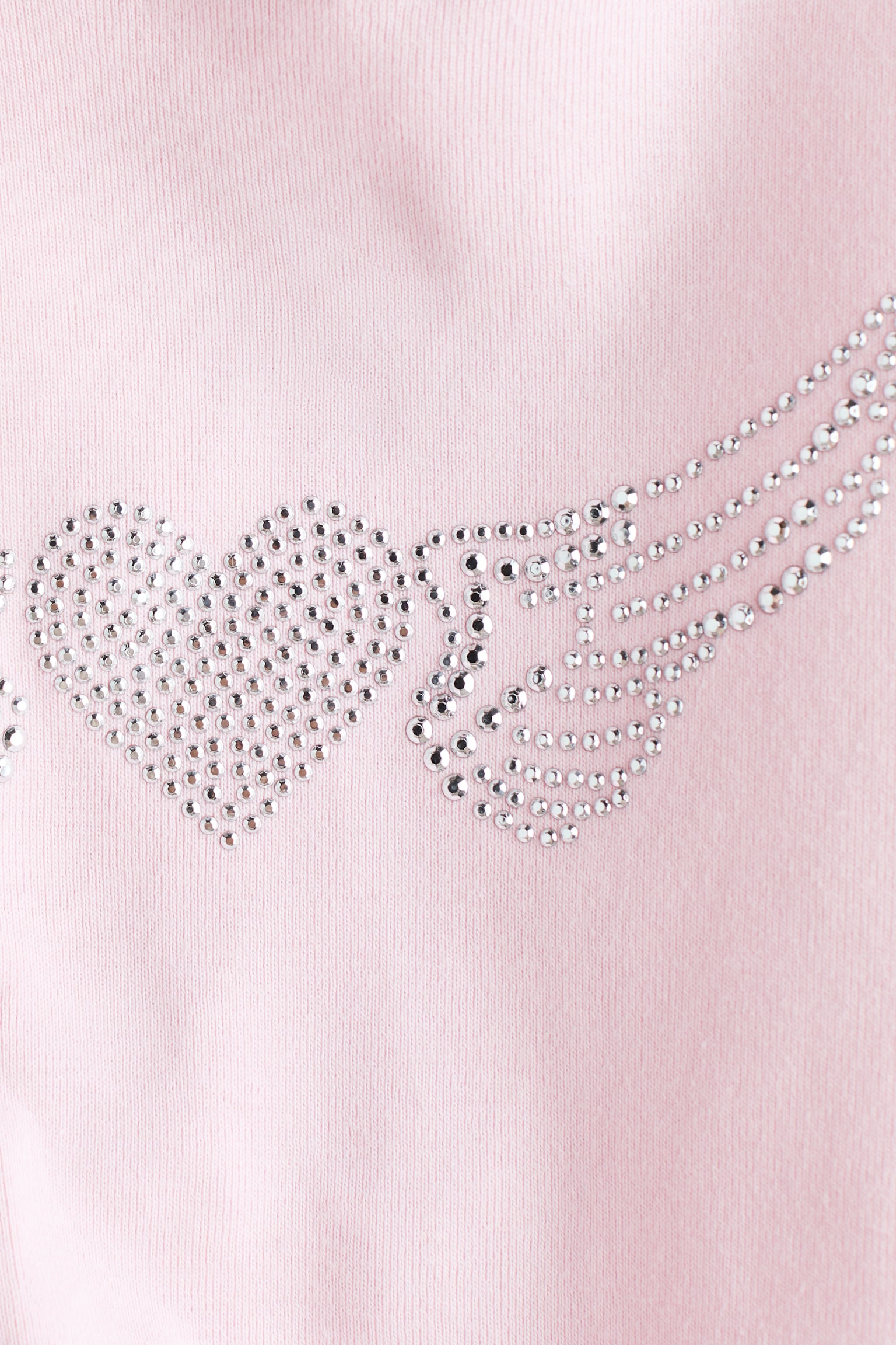 Embellished-motif T-shirt - Light pink/Heart/White/Paris/Dark grey marl/Amour - 2