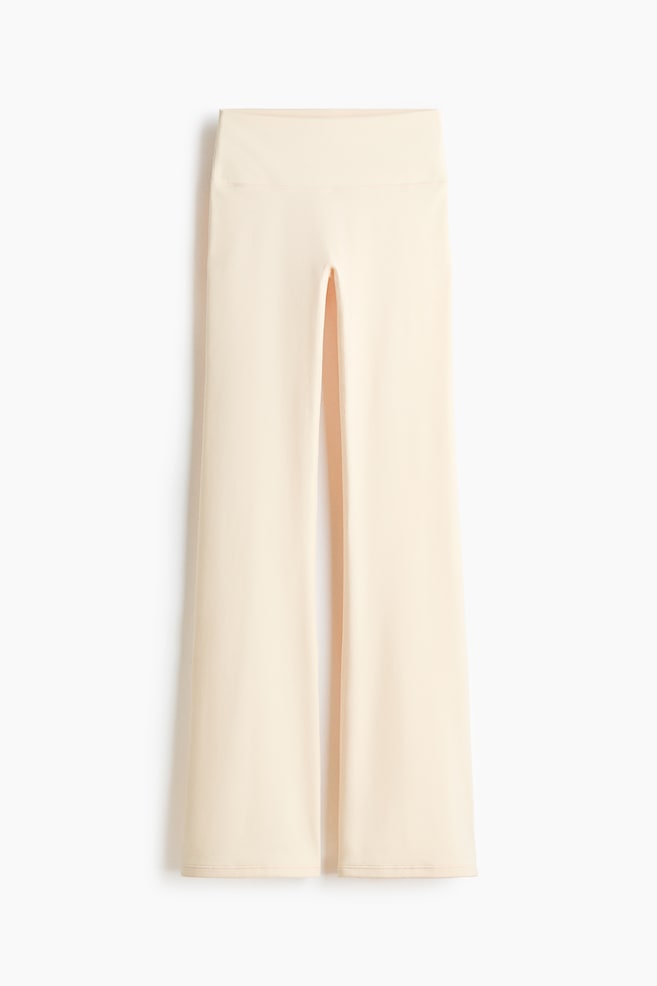 Legging de yoga évasé SoftMove🅪 - Beige pêche/Moka chocolat/Baie/Violet ancien/Brun chaud/Lilas/Vert olive/Prune chocolat/Noir/Rose pastel/Violet prune/Gris foncé - 1