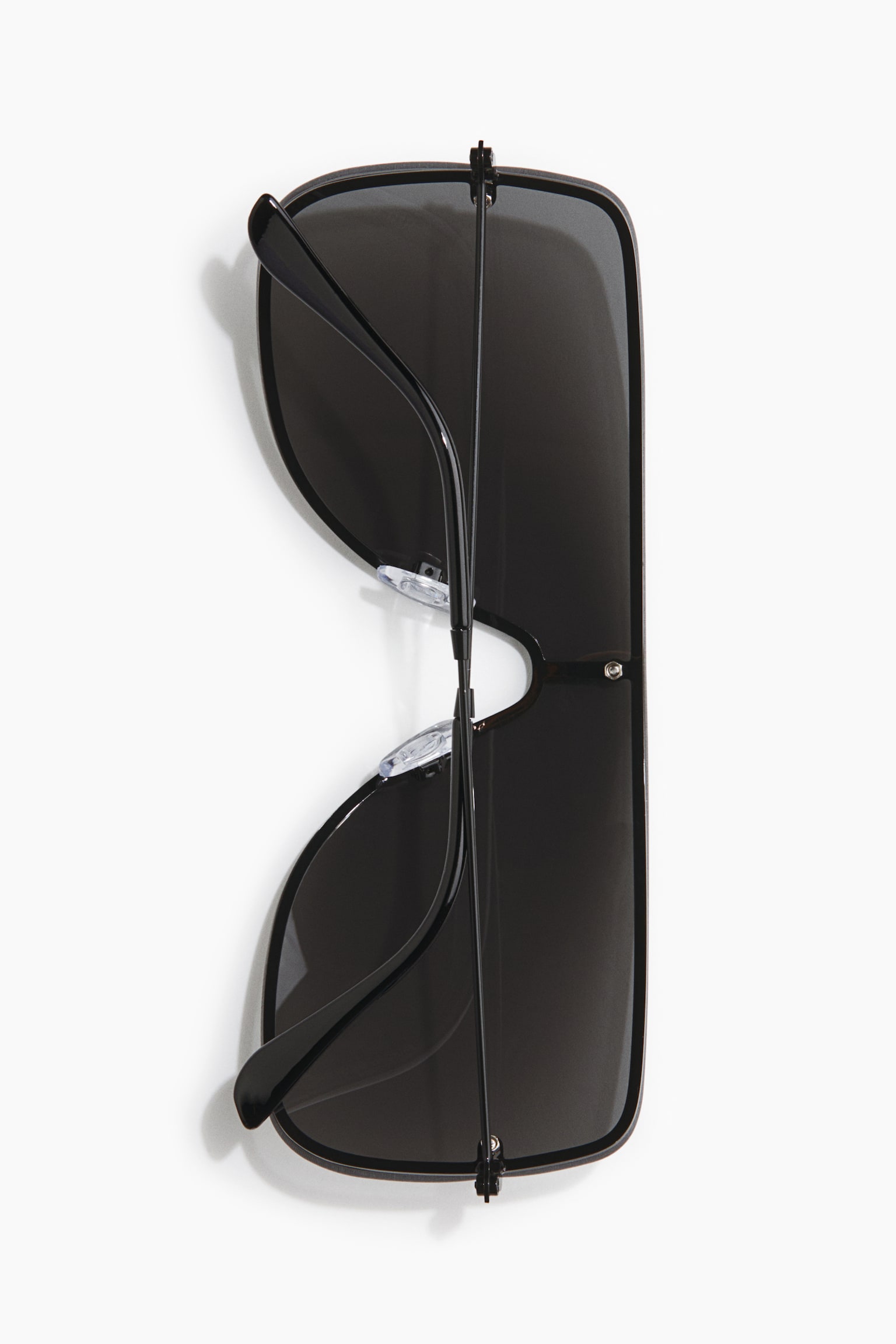 Женские солнцезащитные очки H&M Visor Sunglasses, цвет: Чёрный — фото 4