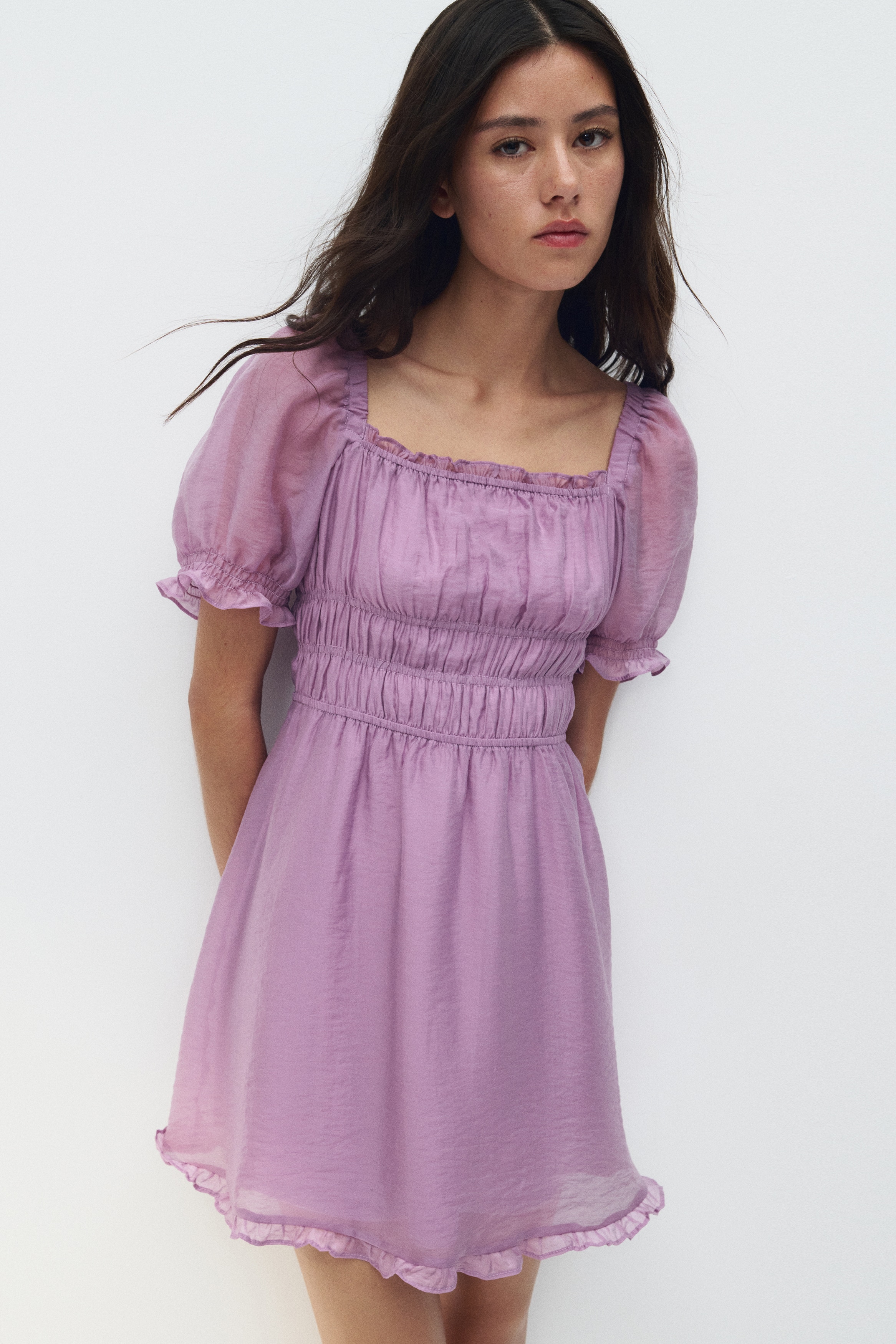 Purple Short Dresses | Long-Sleeve, Prom, Bodycon & Mini | H&M US