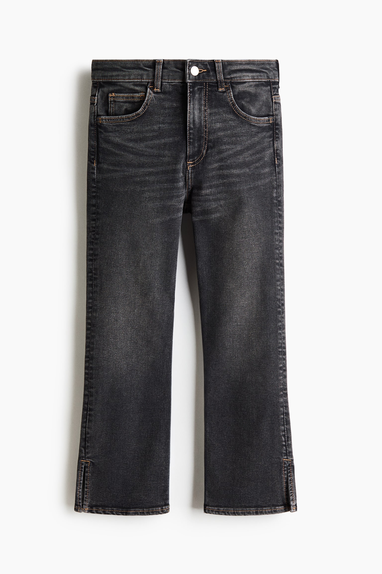 Skinny High Waist Cropped Jeans - 1