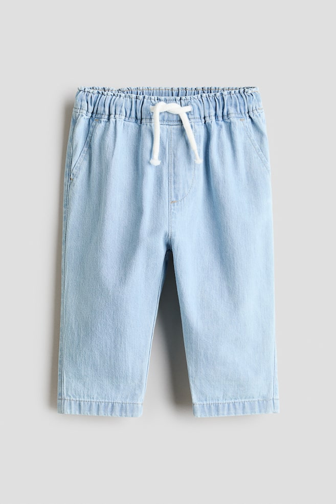 Denim Pants - Light denim blue - 1