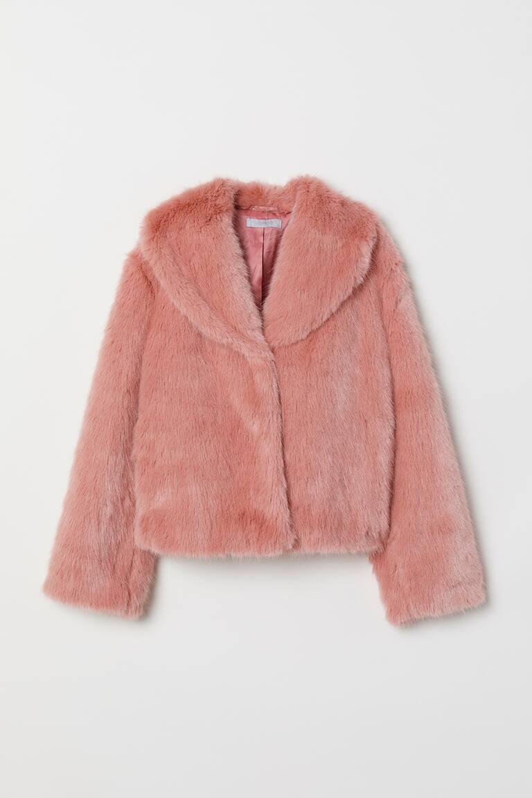 Veste Paon Rose Pastel H&M Taille M Pour Femme - Occasion Très Bon état, Style Caban