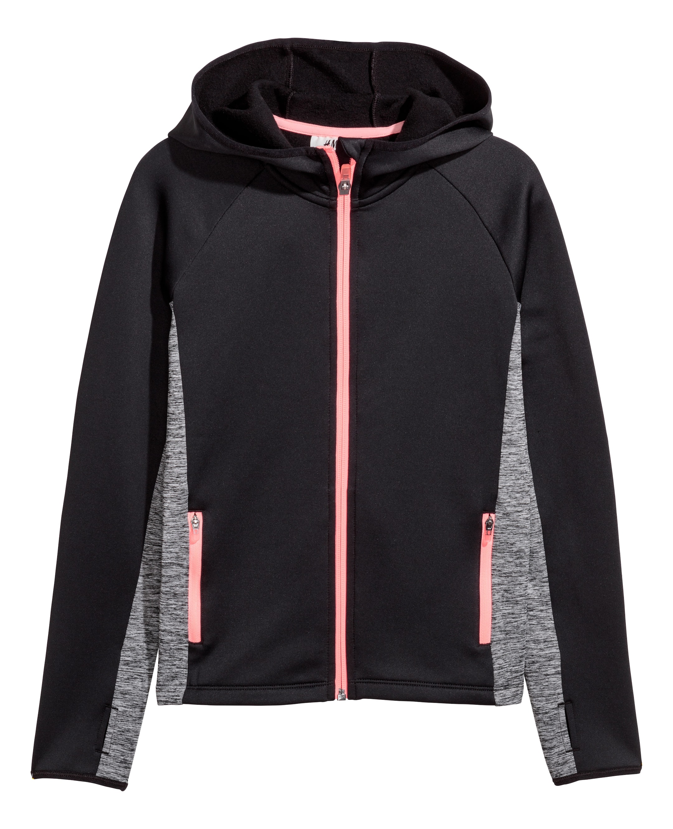 Büyük resmi görüntüle: Kapüşonlu Spor Ceketi - Siyah - ÇOCUK | H&M TR 1