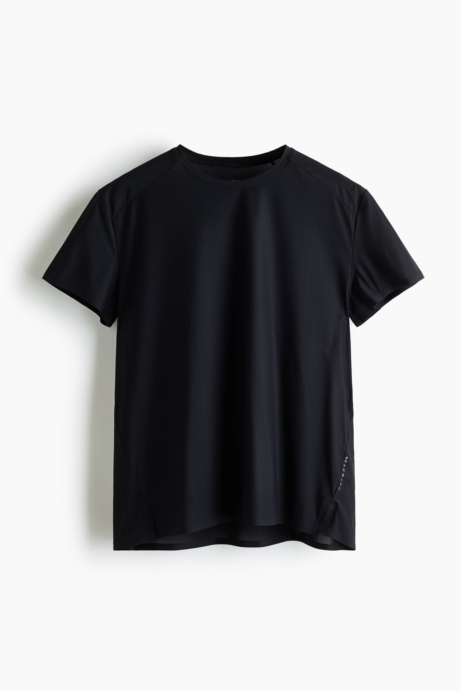 Camiseta de running con DryMove™ Regular Fit - Negro/Amarillo mantequilla - 1