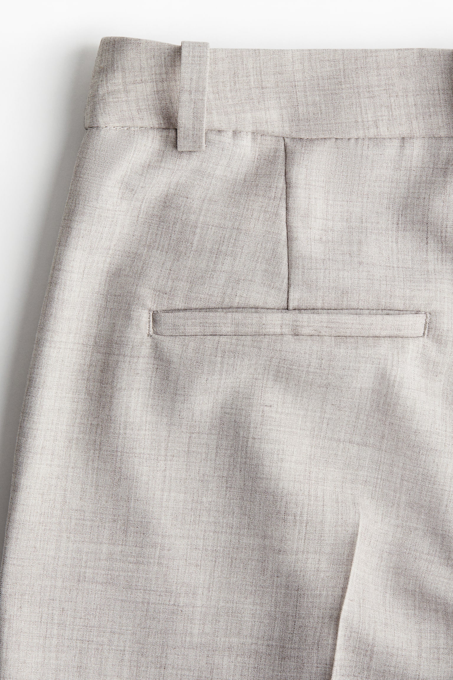 Женские брюки H&M Dress Pants, цвет: Светлый бежевый меланжевый — фото 2