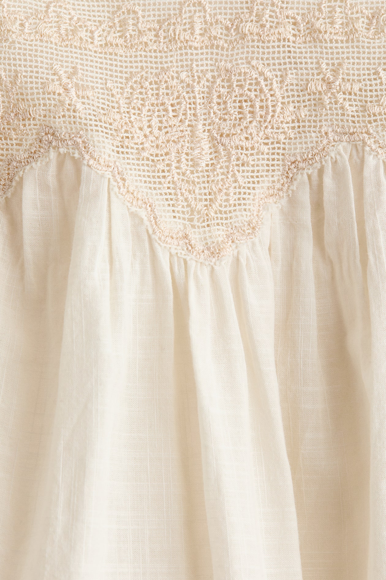 Lace-Detail Cotton Blouse - image 4