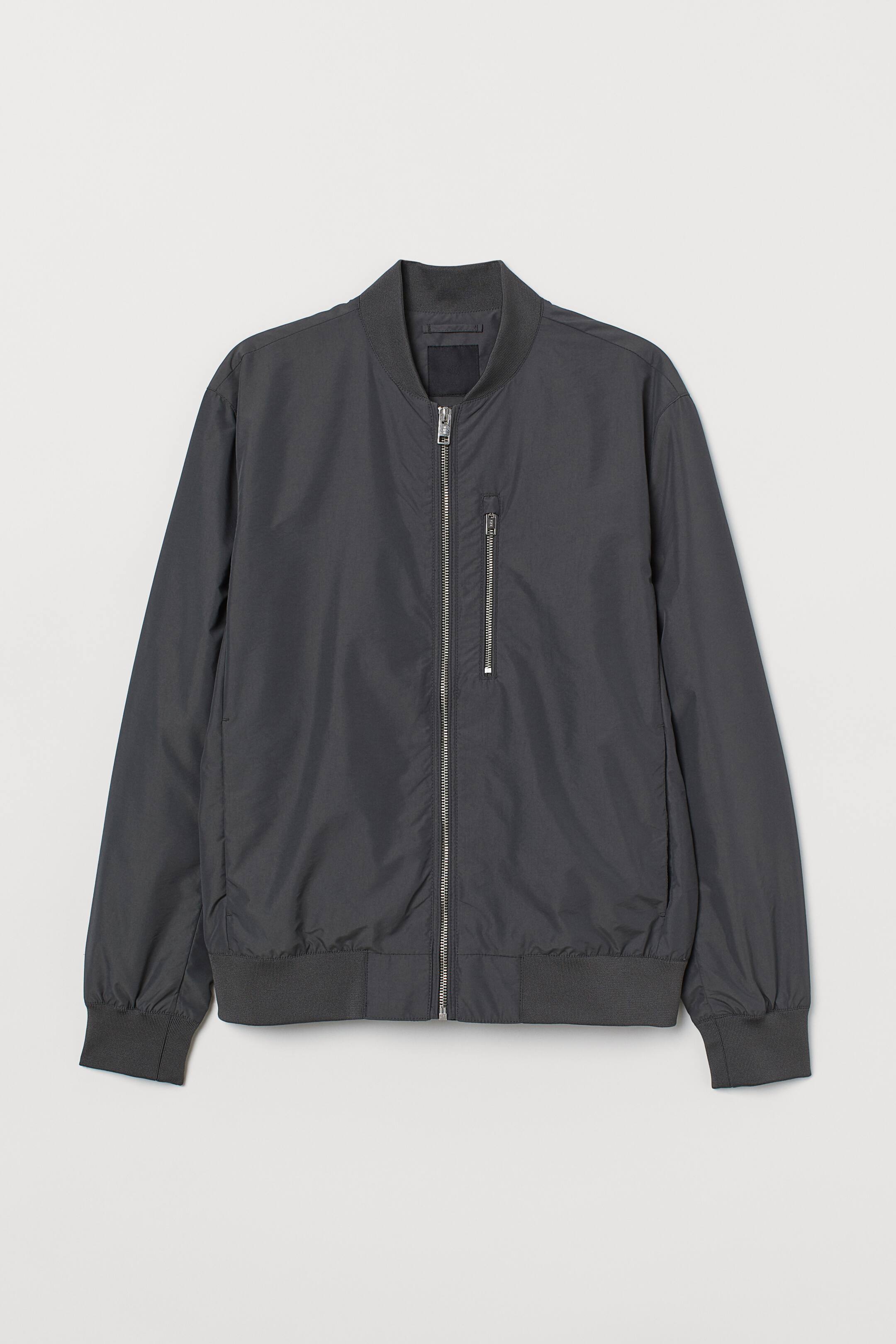 Navy Blue Mens Bomber Jacket H&m H&M Bomber Coats, Jackets