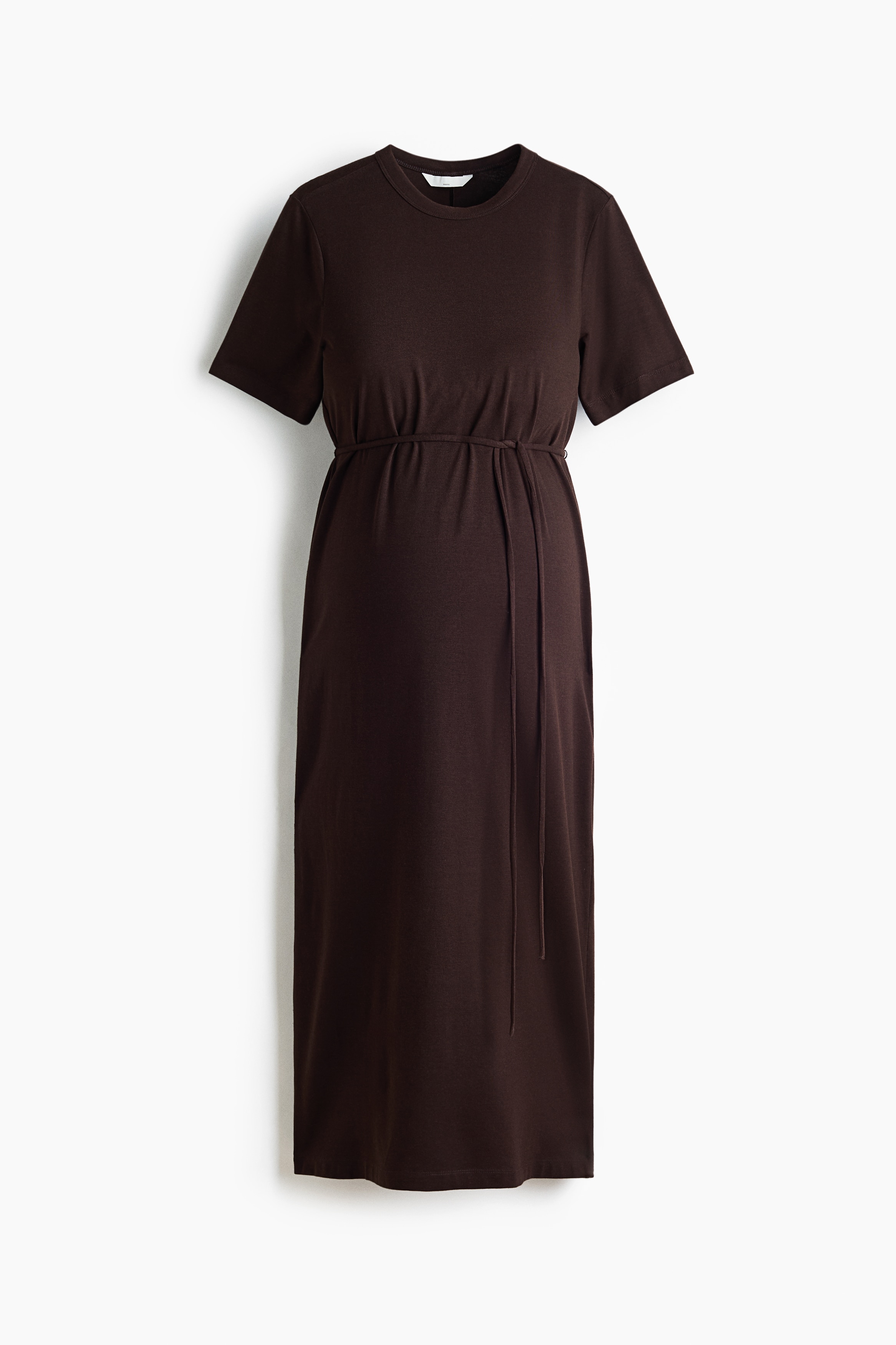 MAMA T-Shirtkleid mit Bindedetail