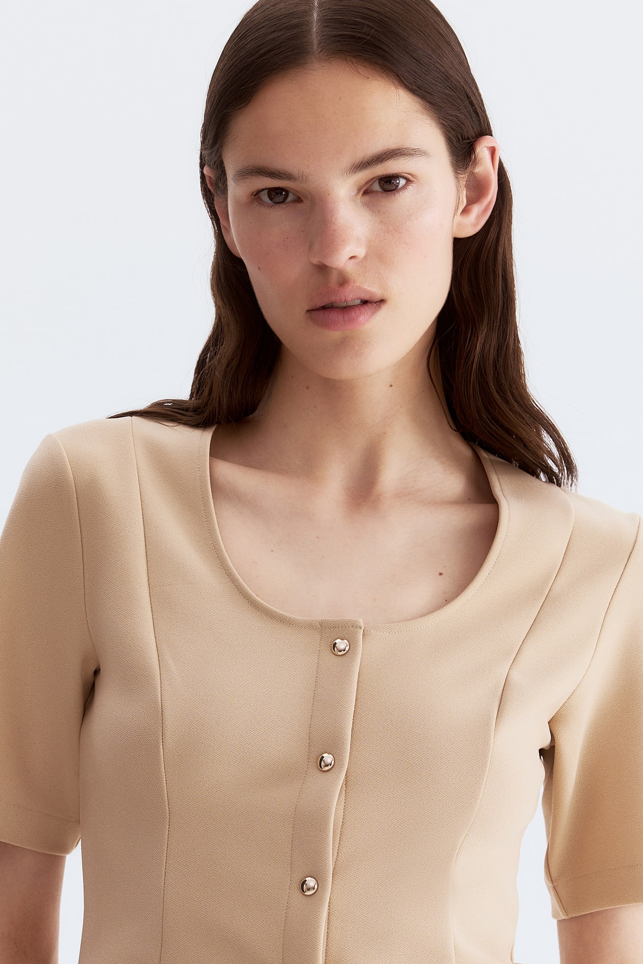 Short-Sleeved Cardigan - image 4