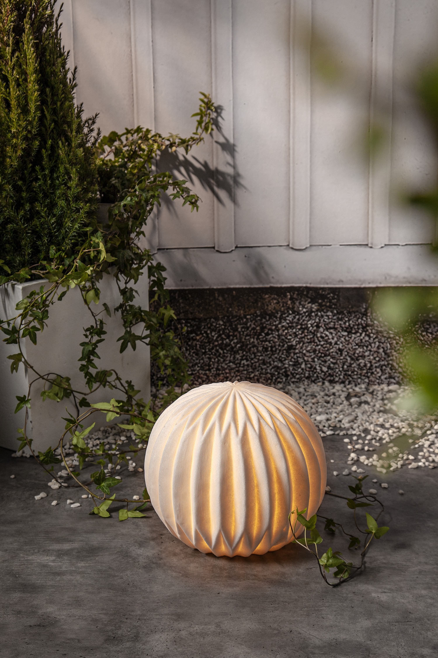 Ulkokoriste Sandy 22 Cm Sisä/ulko - Valkoinen