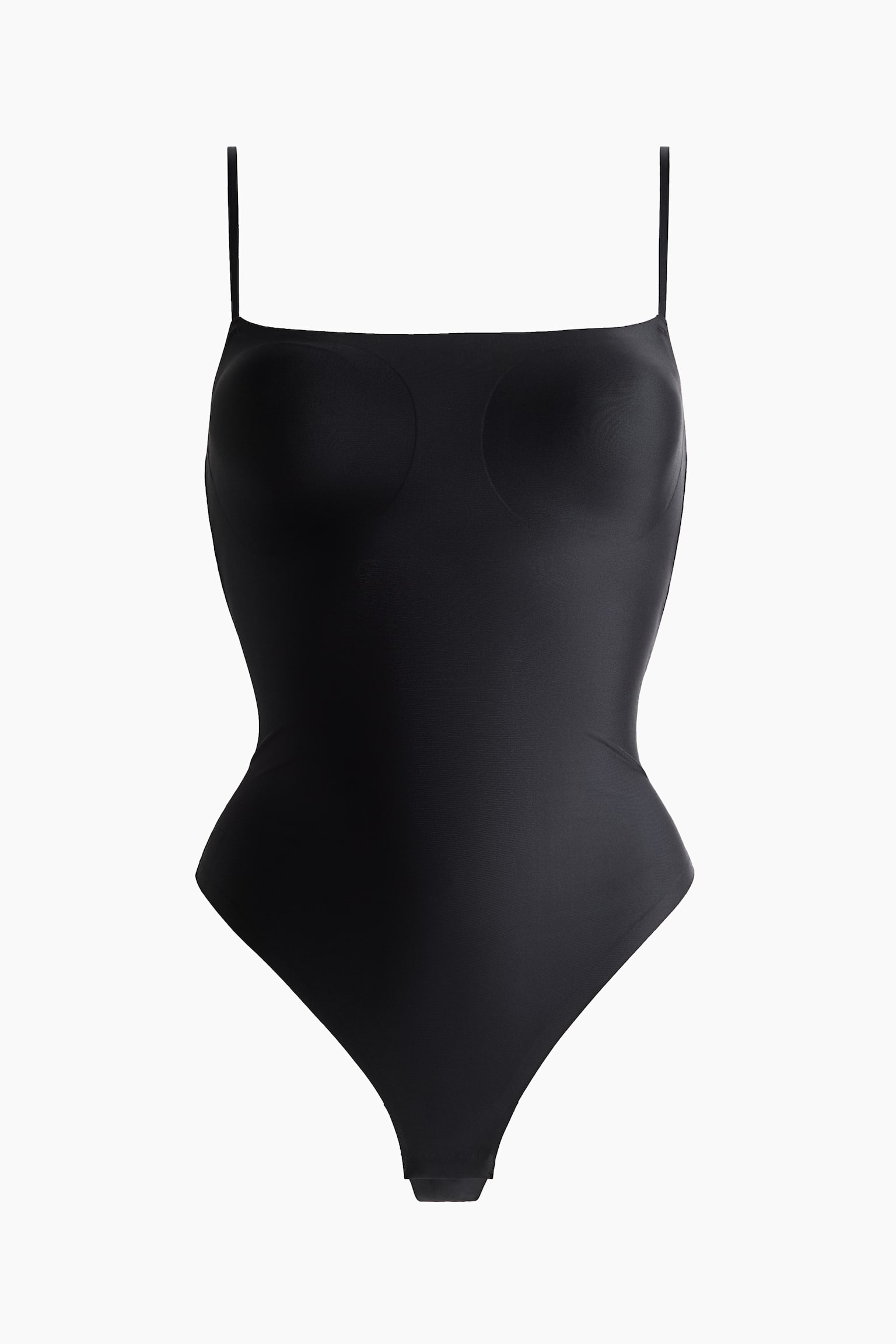 Боди Shape, без швов — H&M, цвет: Чёрный — фото 1