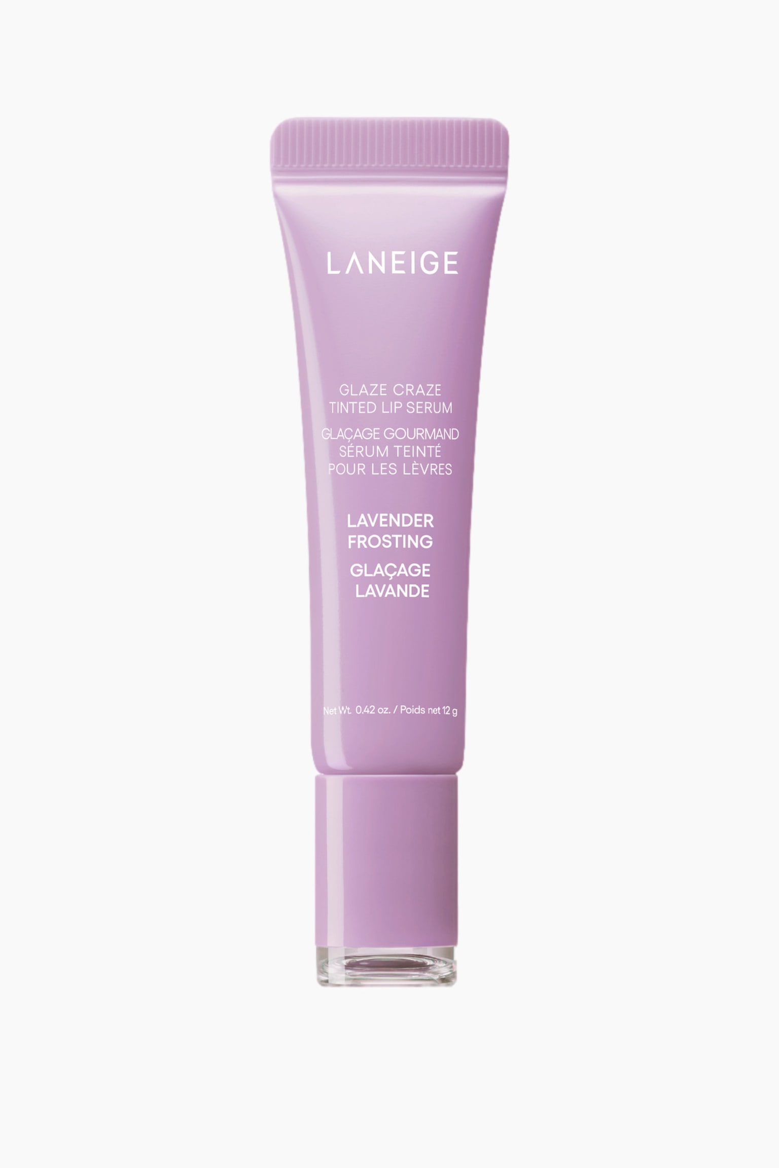 Glaze Craze Tinted Lip Serum - Lavender Frosting/Strawberry Sprinkles/Black Plum/Peach Glaze/Cinnamon Sugar/Rose Jam/Sugar Glaze/Chocolate Frosting/Blueberry Jelly