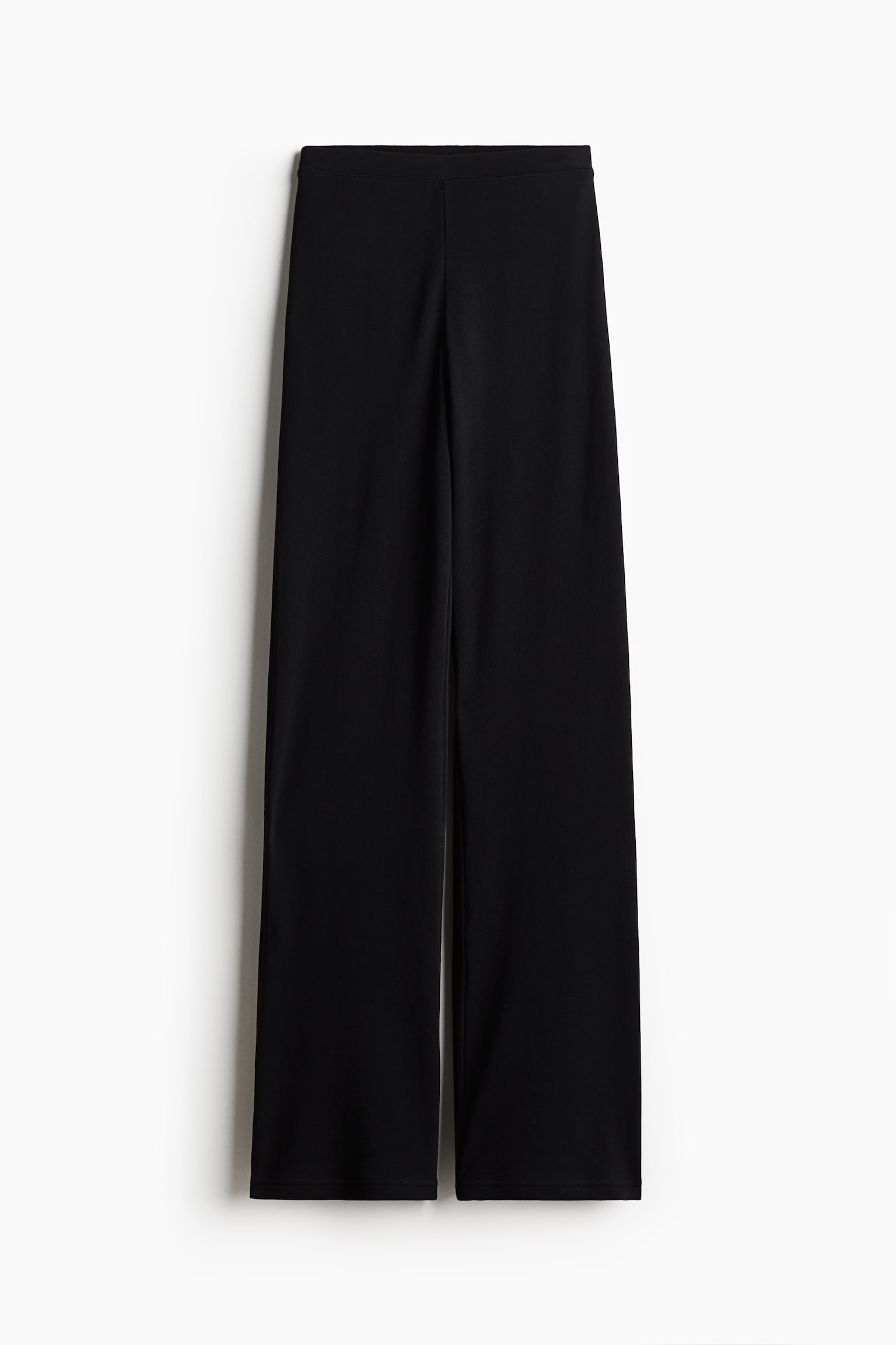 Flared trousers - Black/Dark brown/Light beige - 1