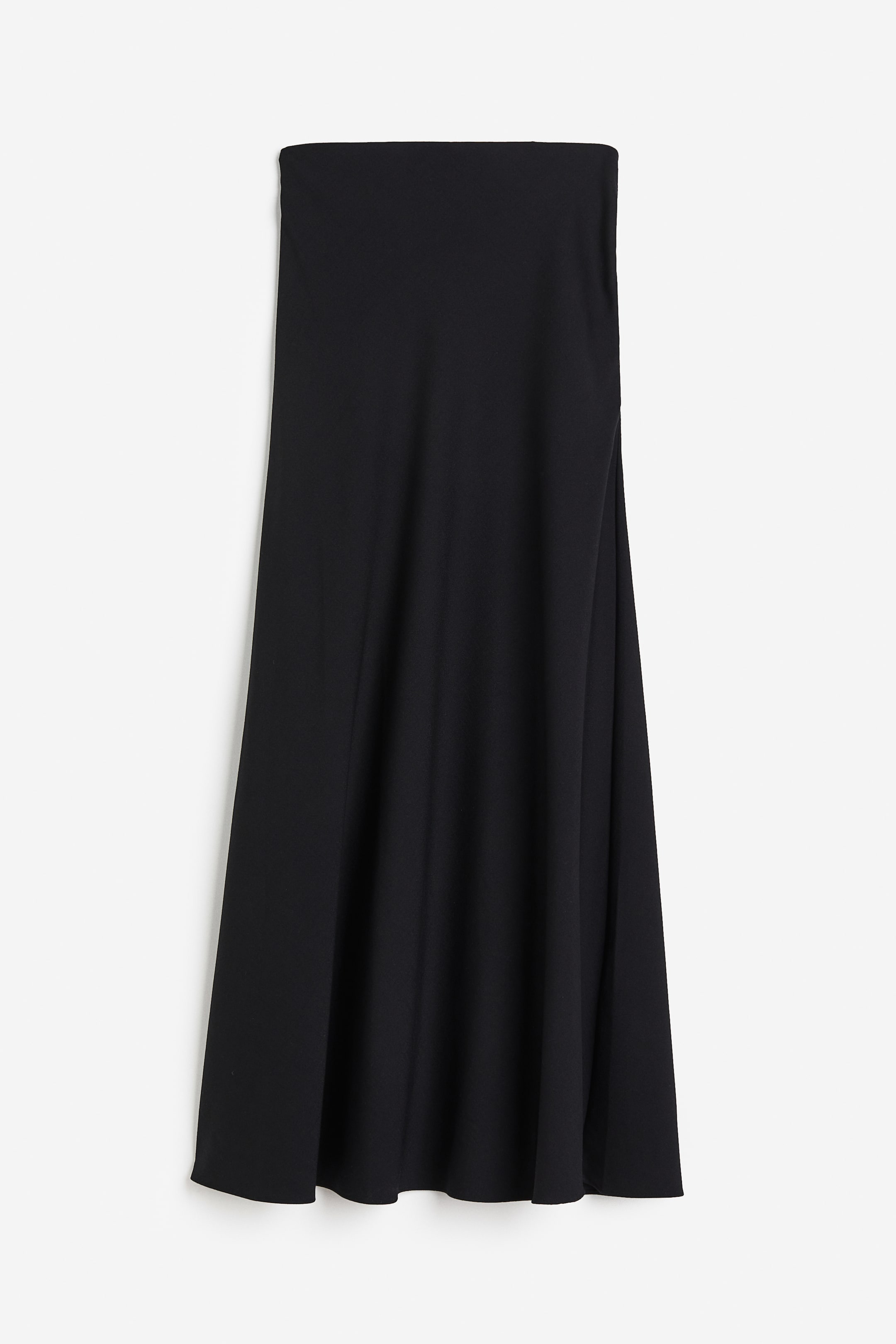 Bandeau dress - Sleeveless - Midi - Black - Ladies | H&M GB