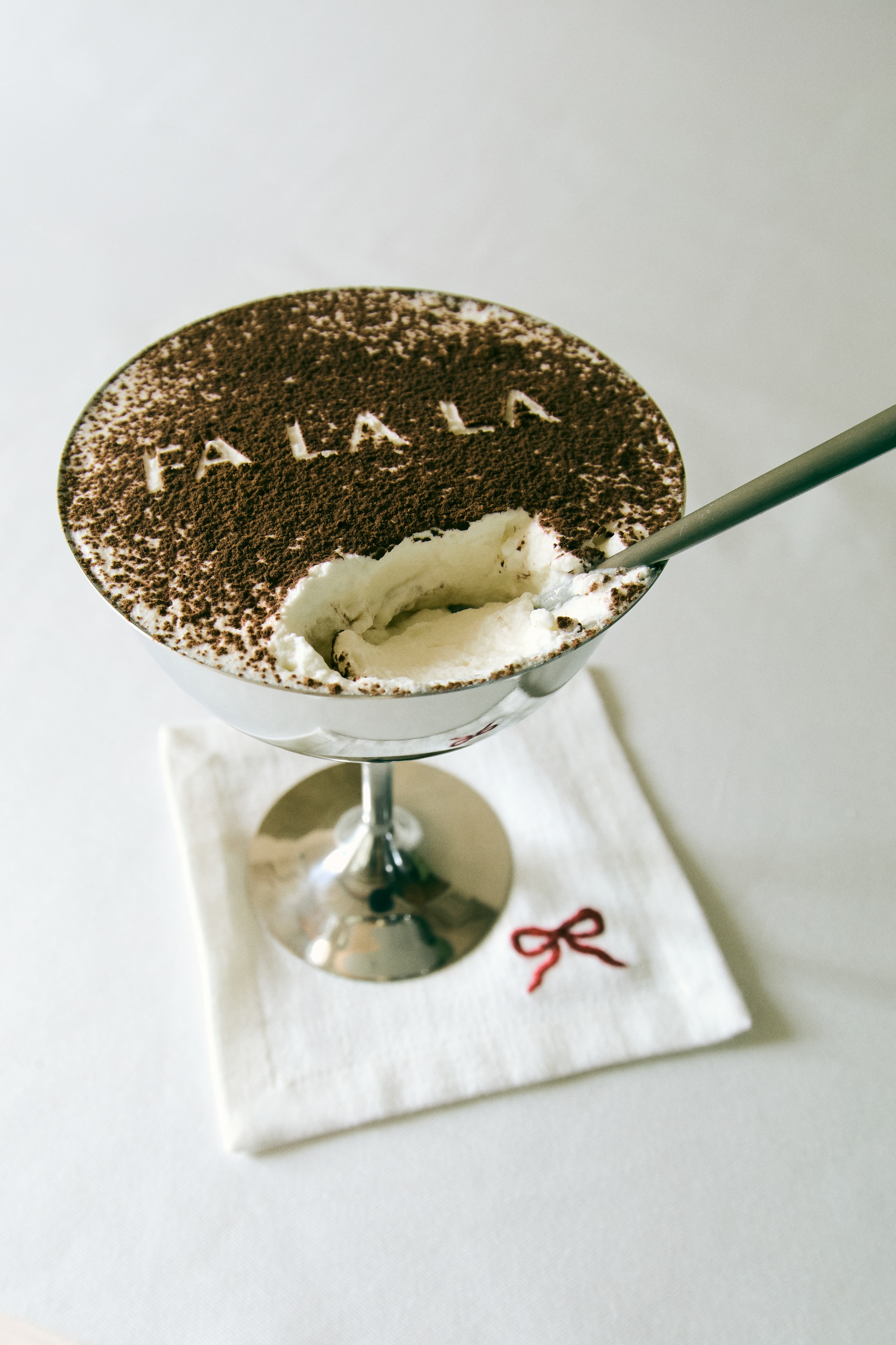 刺繍コースター 4枚セット - ホワイト／クリスマス - Home All