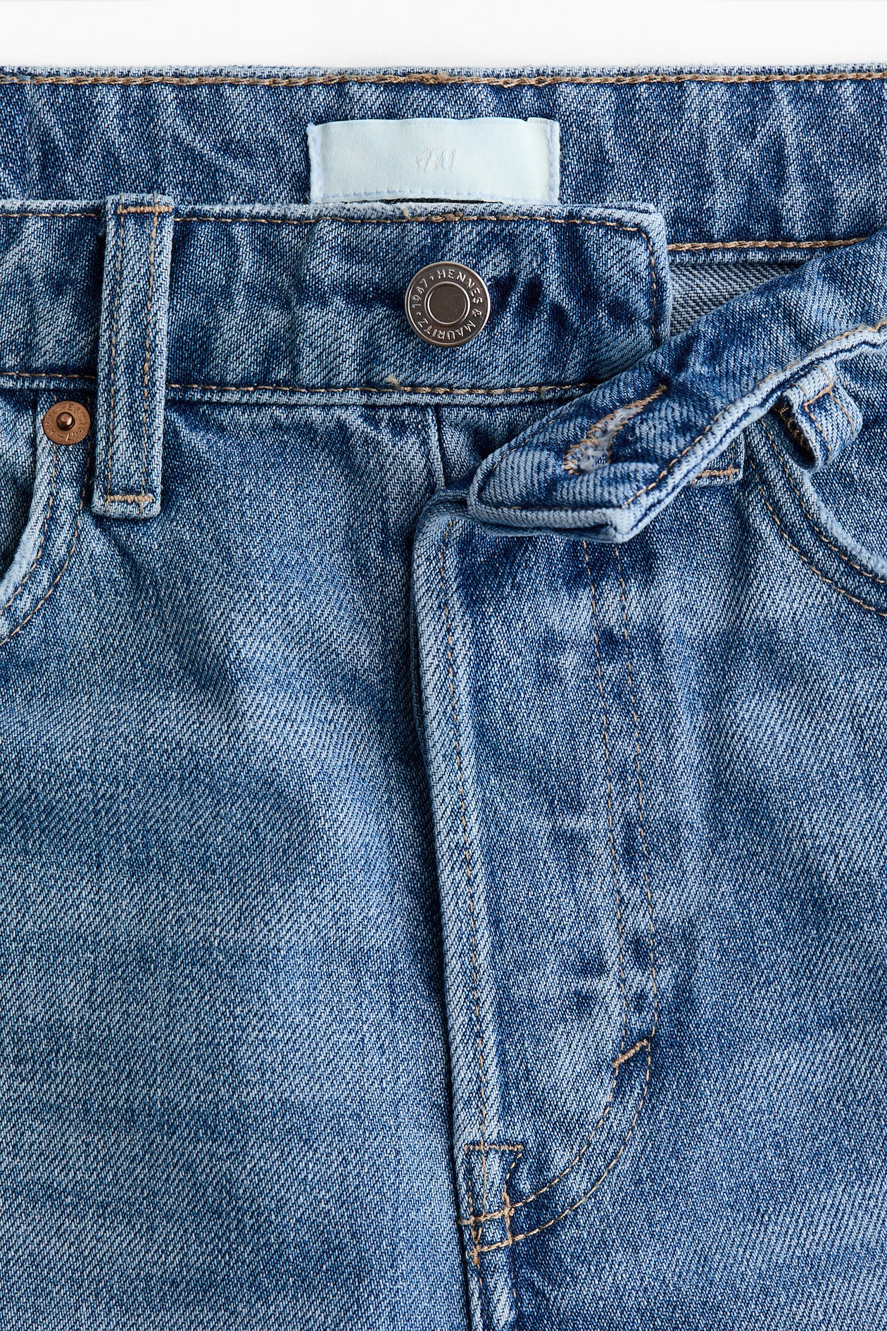 Denim Bermuda Shorts - image 3