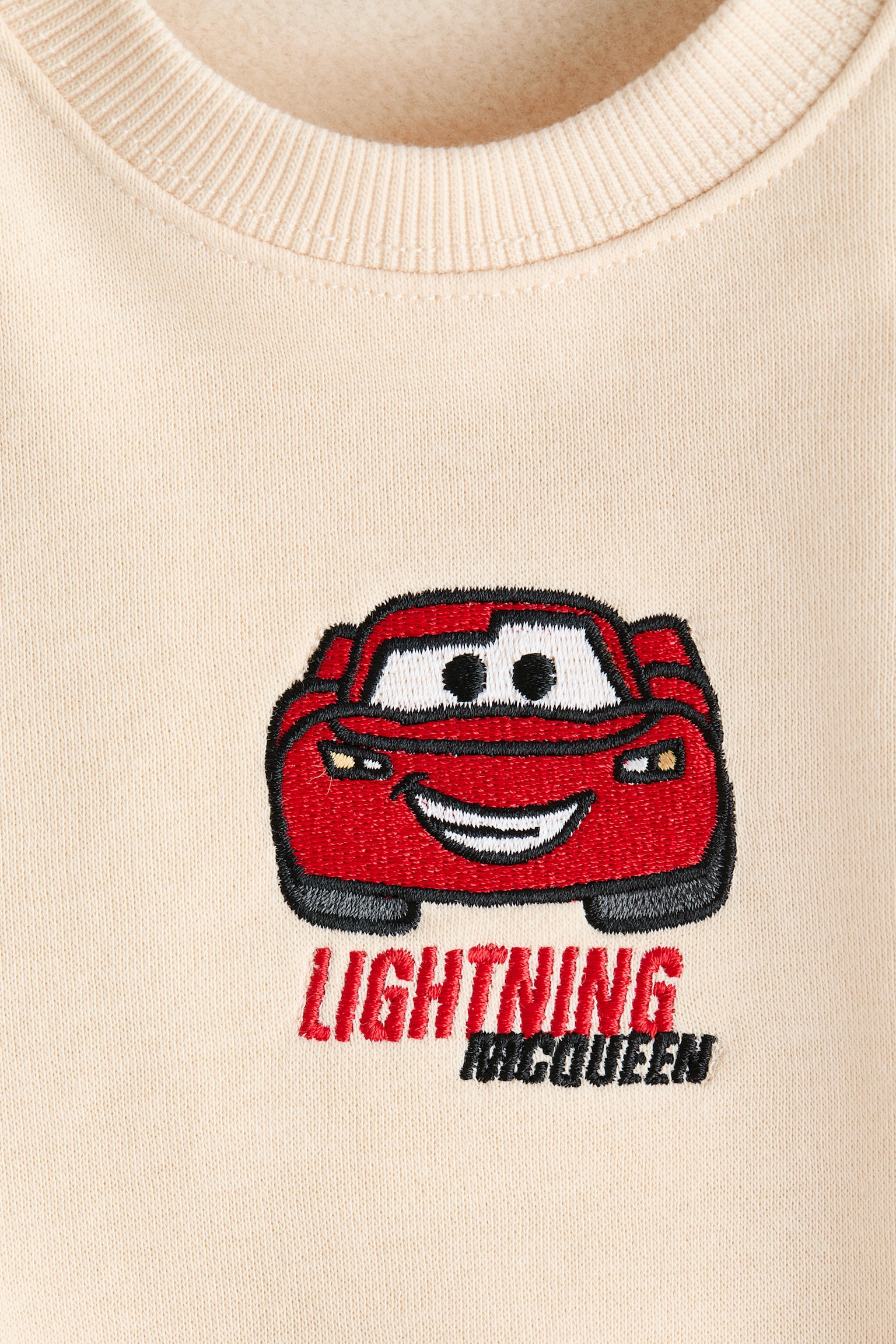 Printed sweatshirt - Light beige/Cars/Light grey/Snoopy/Light blue/Mickey Mouse - 3