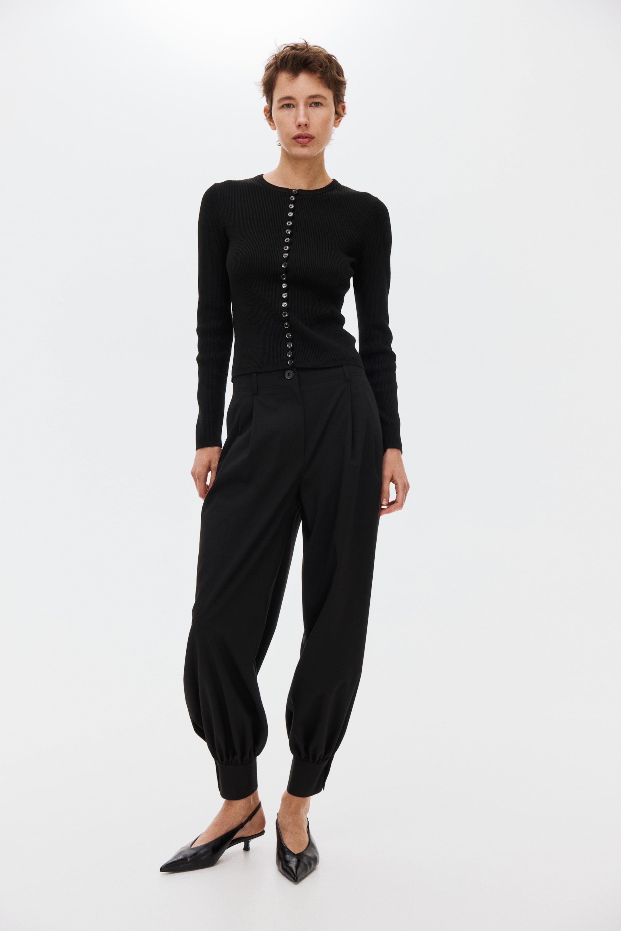 Pantalon à jambes ballon