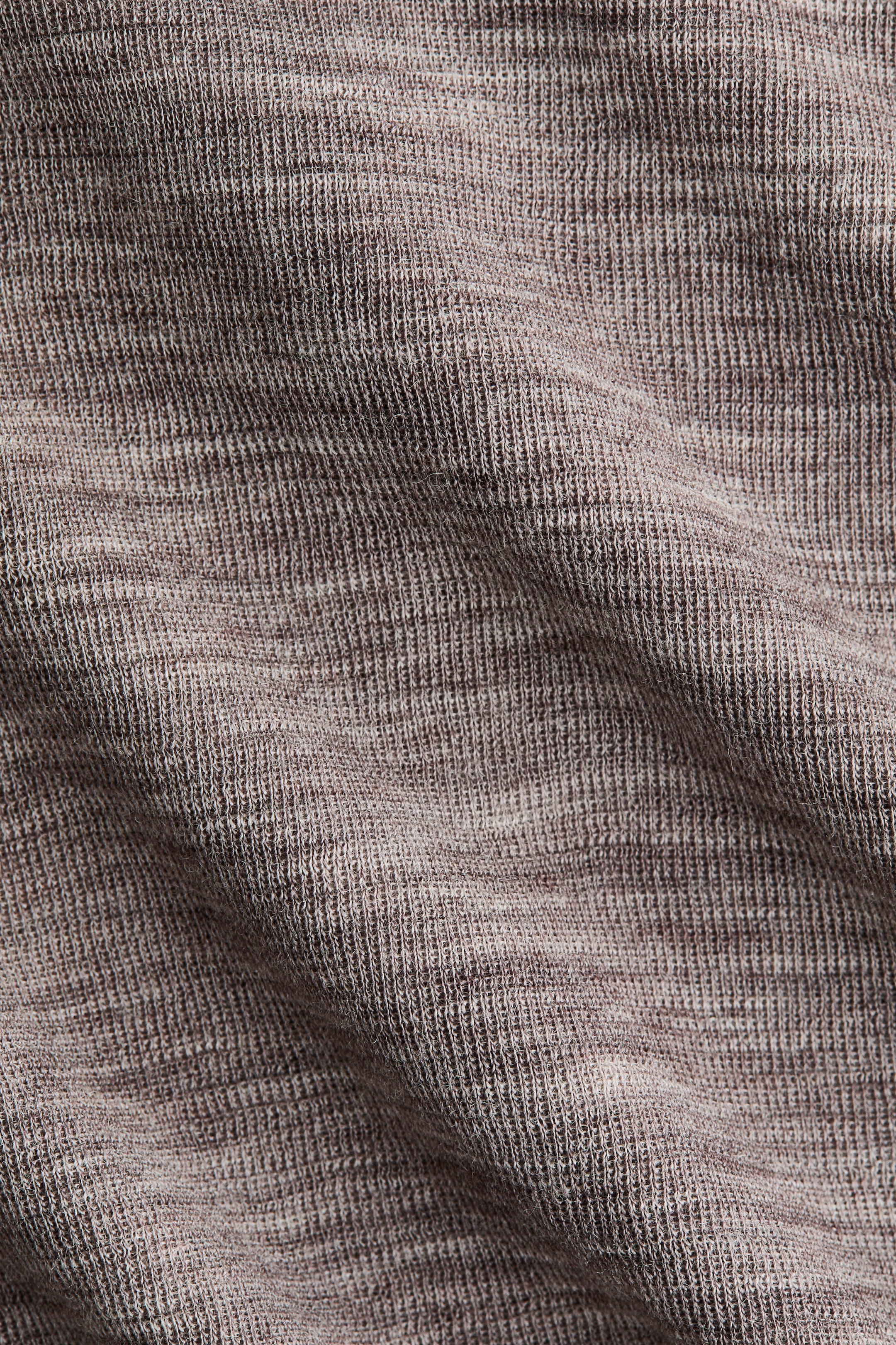 Ampliar la imagen: Top de lana con cuello alto - Gris pardo oscuro - Ladies | H&M MX 2