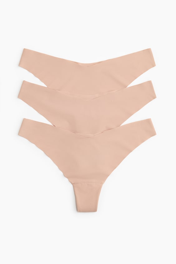 Женские трусы-стринги Invisible H&M, 3 пары