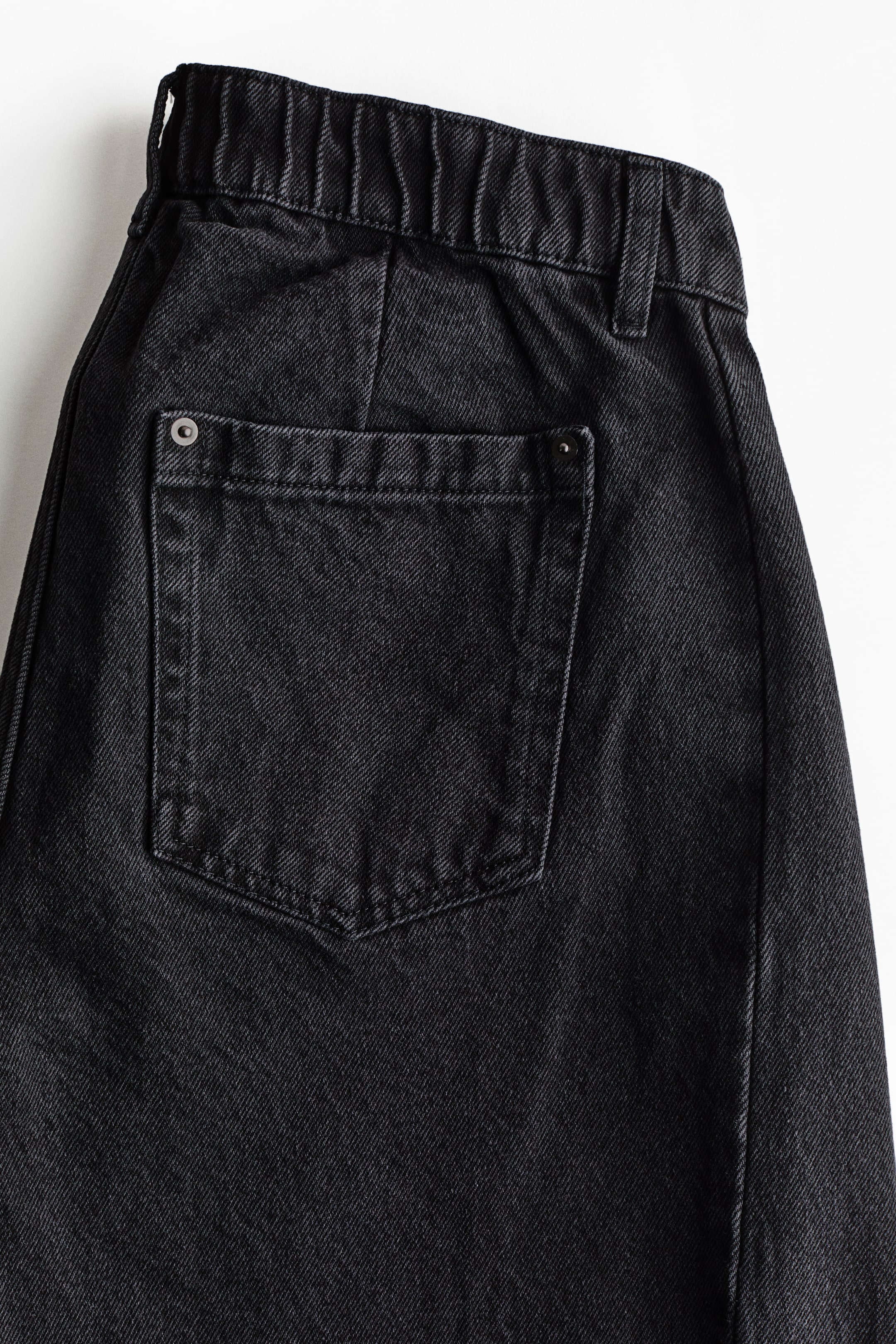 MAMA Barrel-Leg Jeans