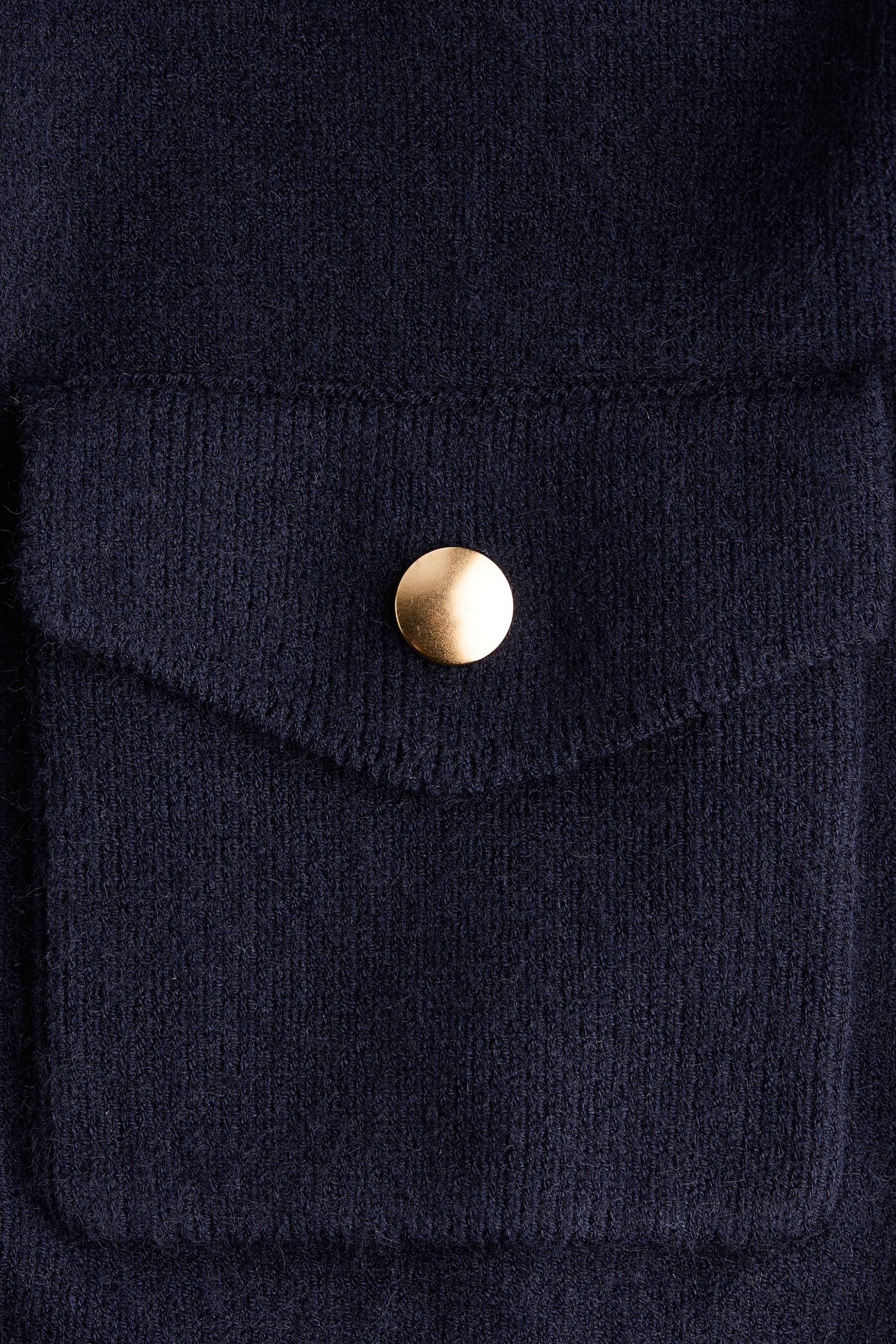 Oversized cardigan - Navy blue - 4