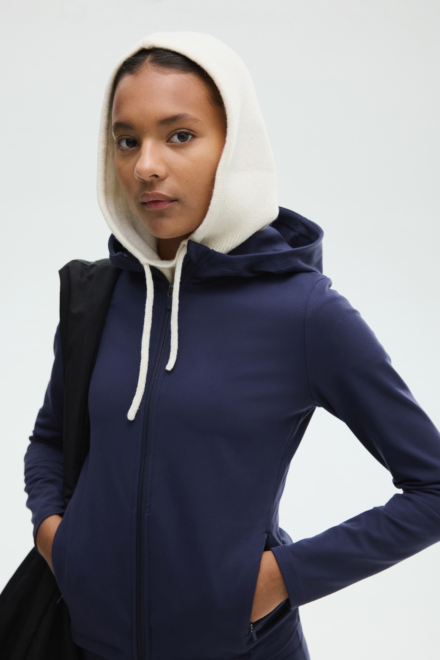 Sports jacket with SoftMove™ - Dark blue/Black - 4