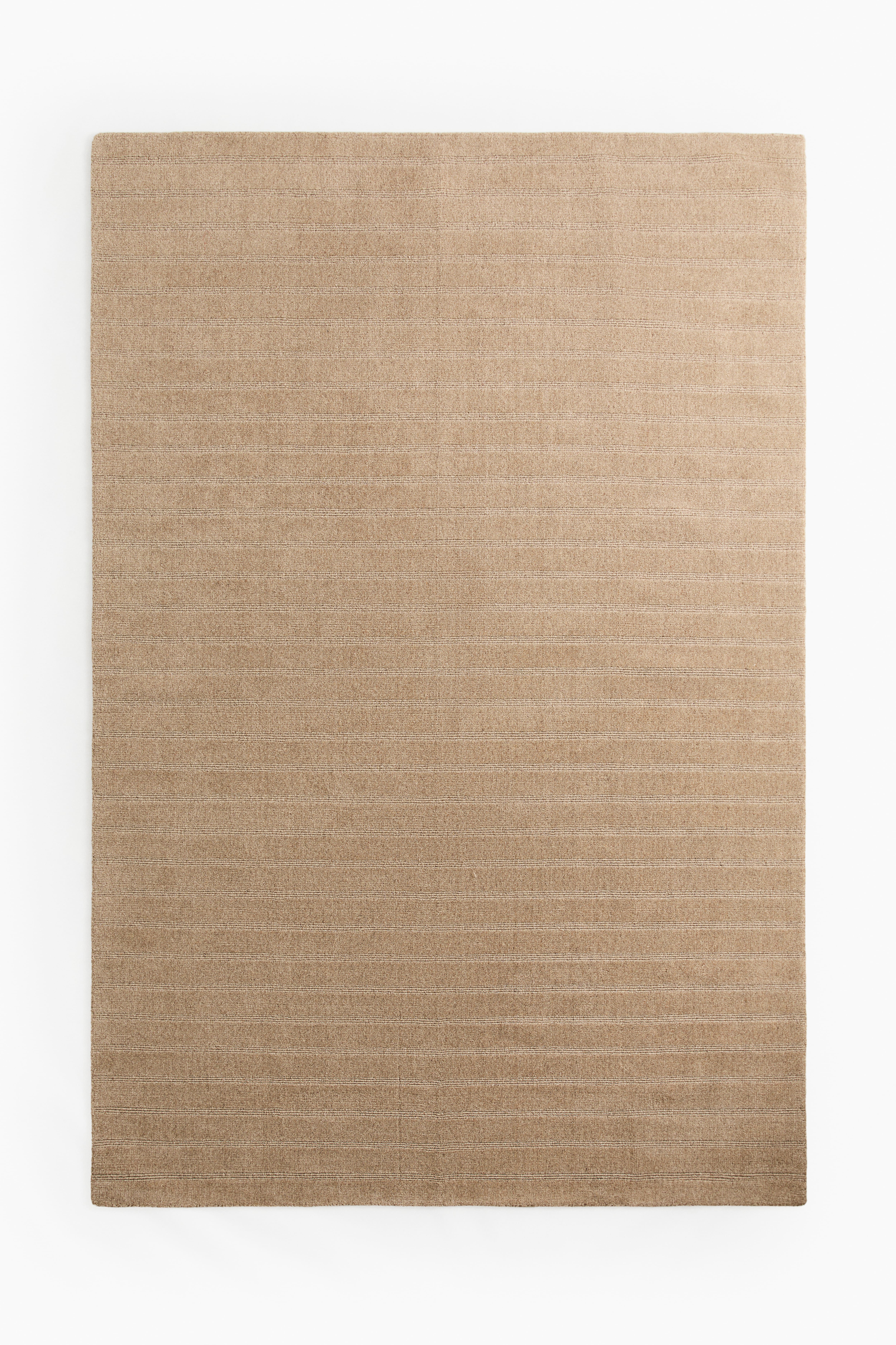 Large Handwoven Wool-Blend Rug