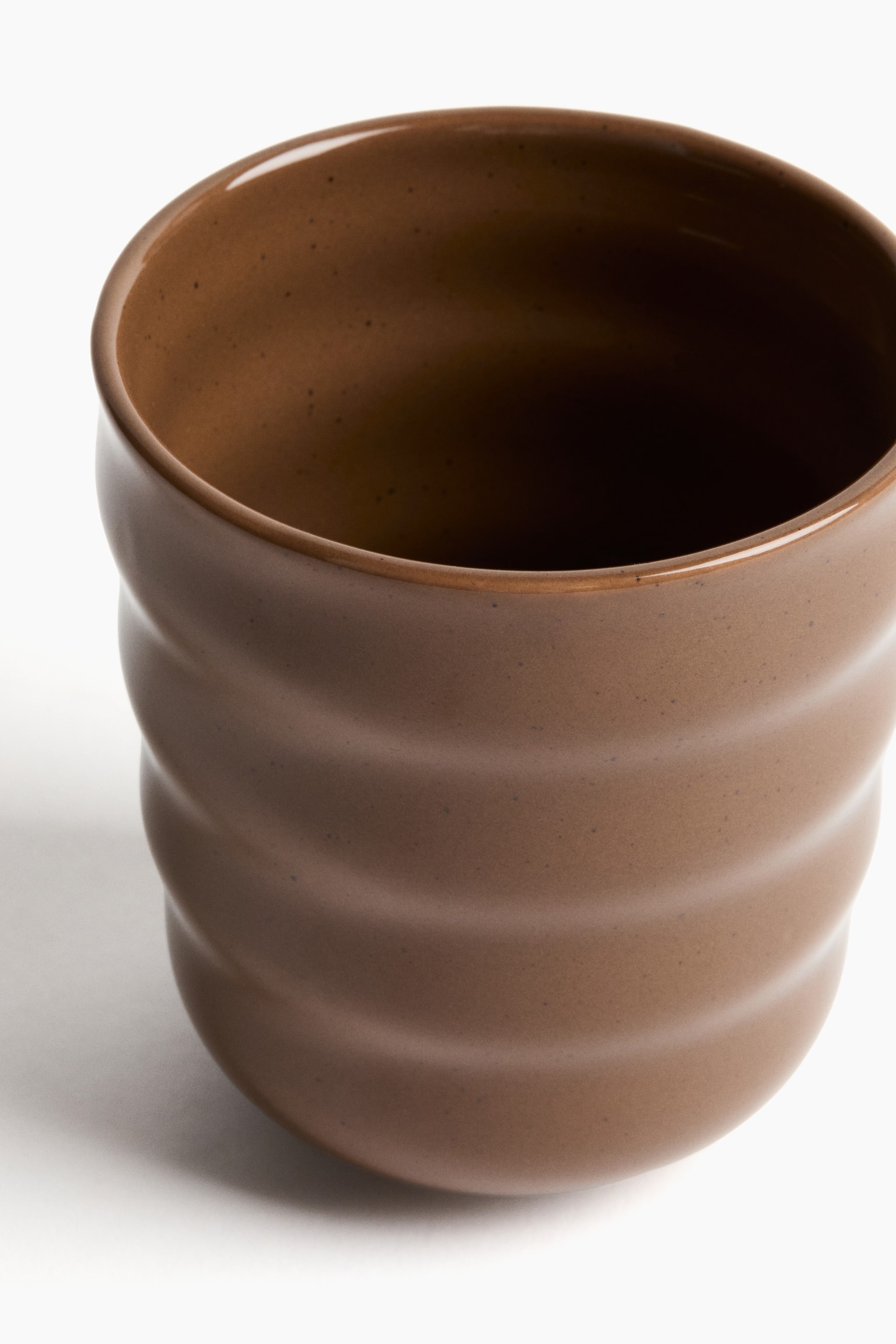 Чаша за топли напитки от керамика - Brown/Green - 2