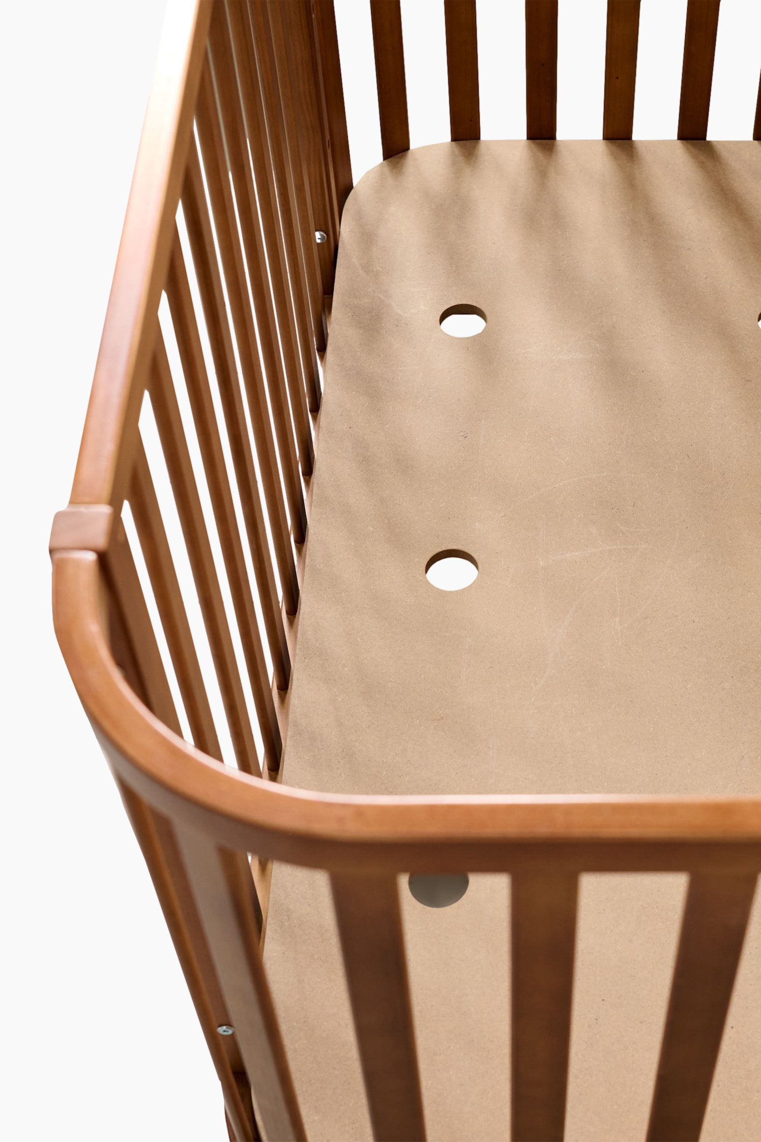 Ovaal Ledikant - Cocoon - Walnoot - 3