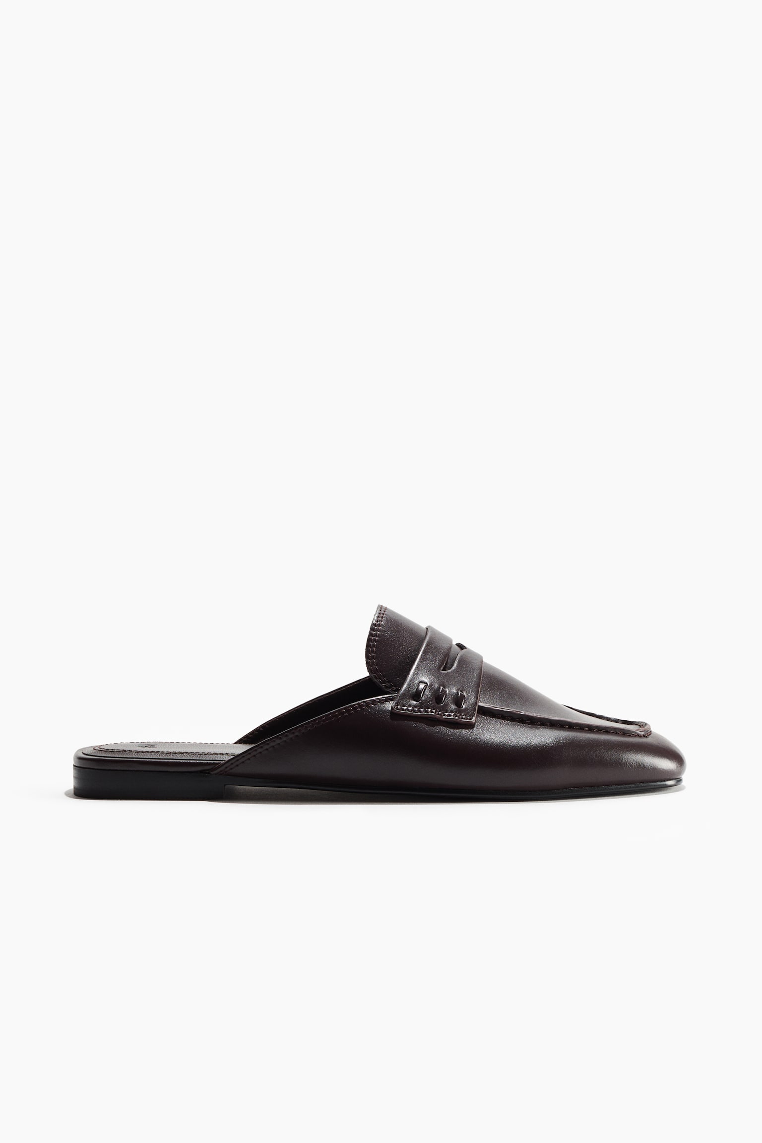 Saboți tip mocasini - Maro-închis/Bej/imprimeu leopard/Negru - 2