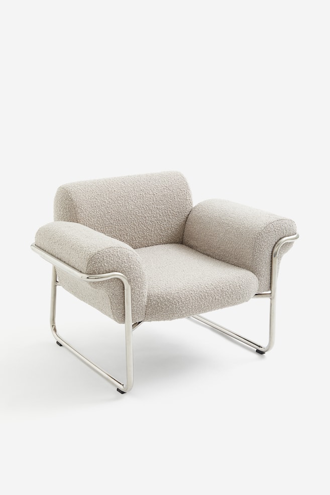 Fauteuil relax - Beige clair - 1