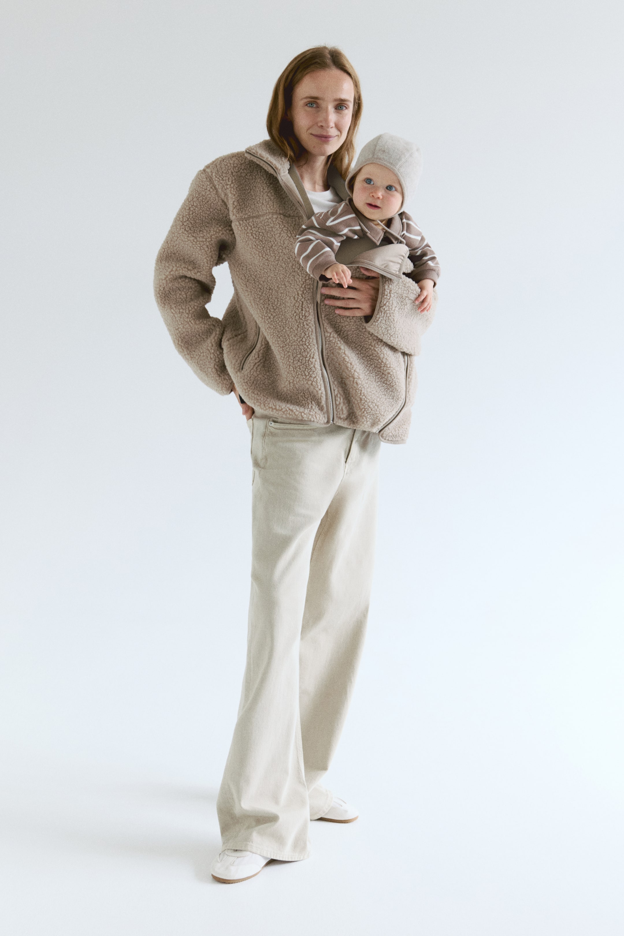 MAMA Before & After Babywearing Fleece Jacket