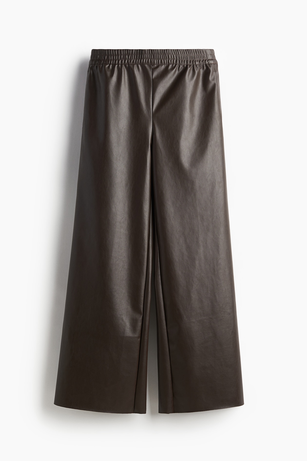 Wide Coated Joggers