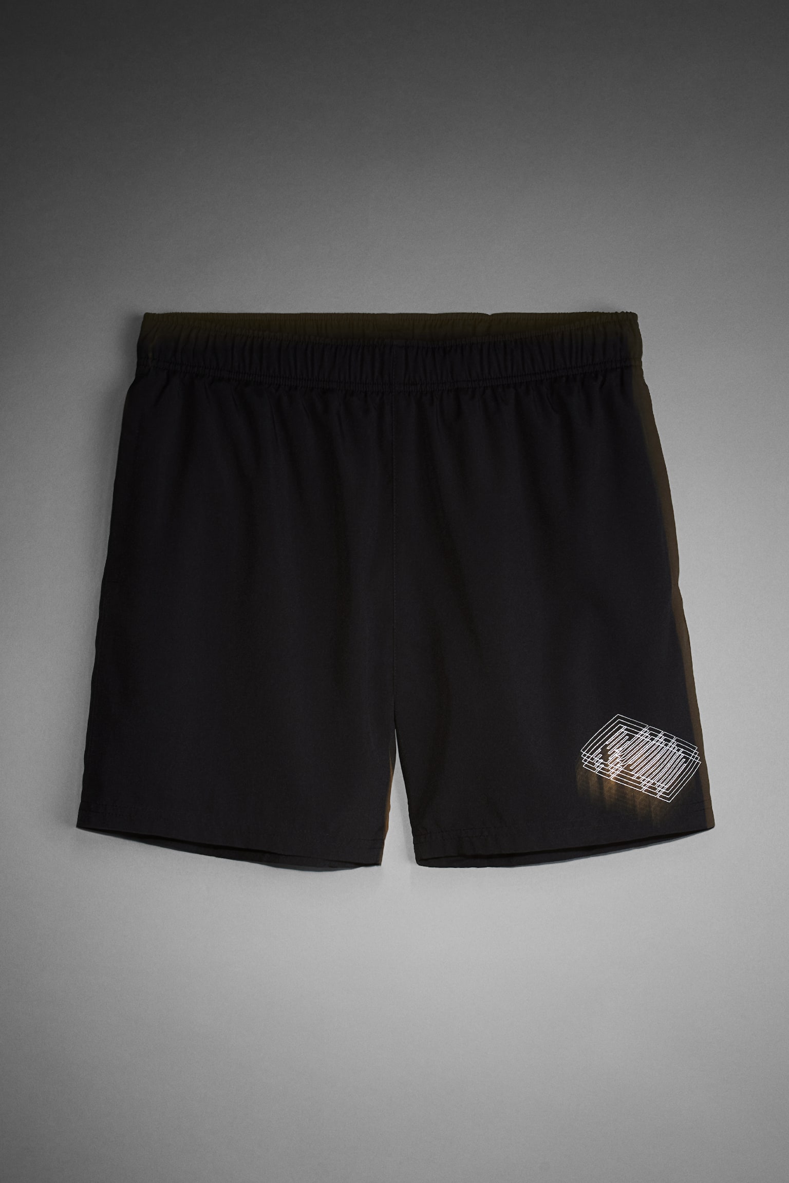 Mid Length Activewear Shorts In DryMove™ - Black/Black/Black/Dark grey/Pattern/Dark orange/Khaki green/Brown/Teal/Orange/Beige/Pattern/Dark grey/Light green - 3