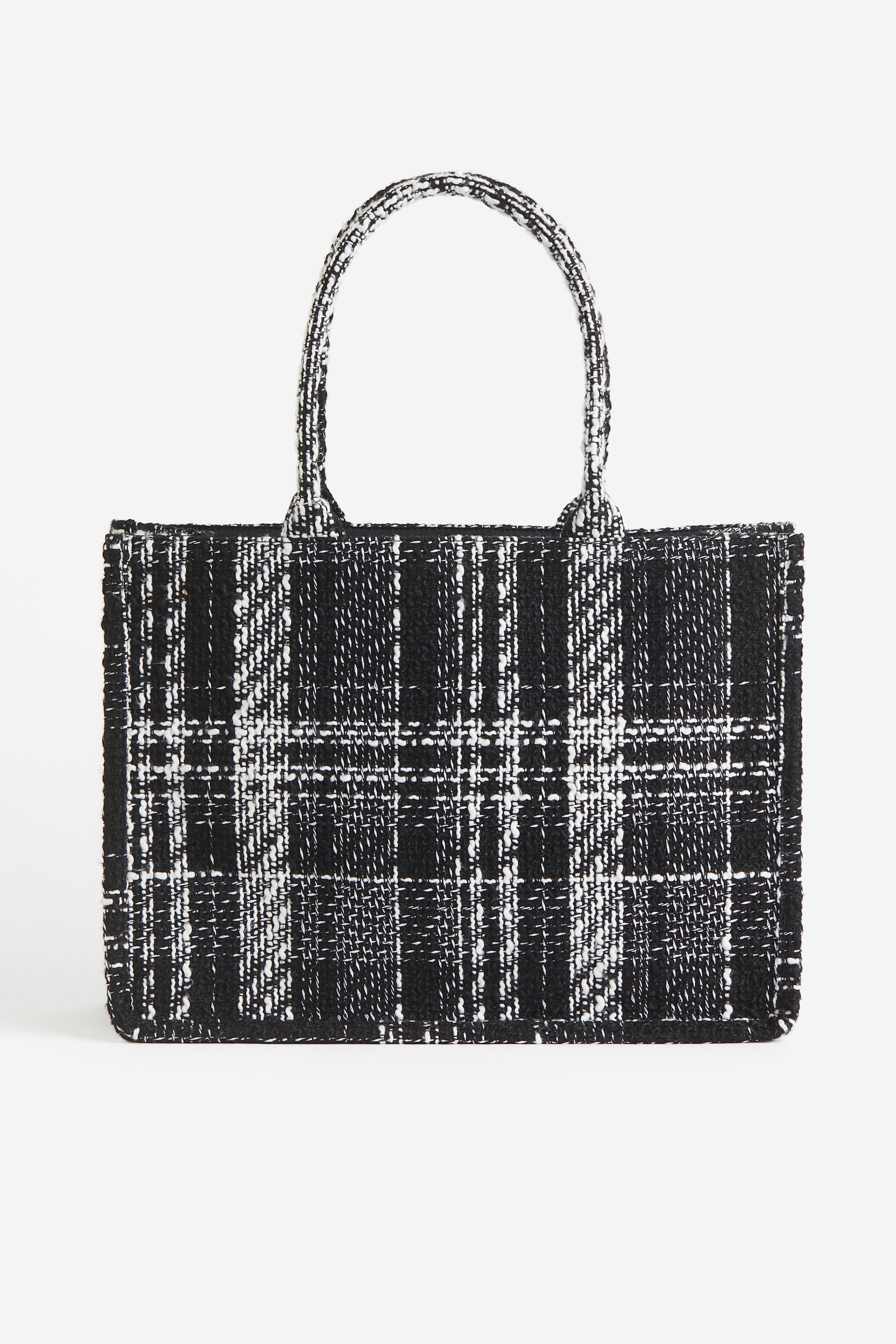 Textured-weave Shopper