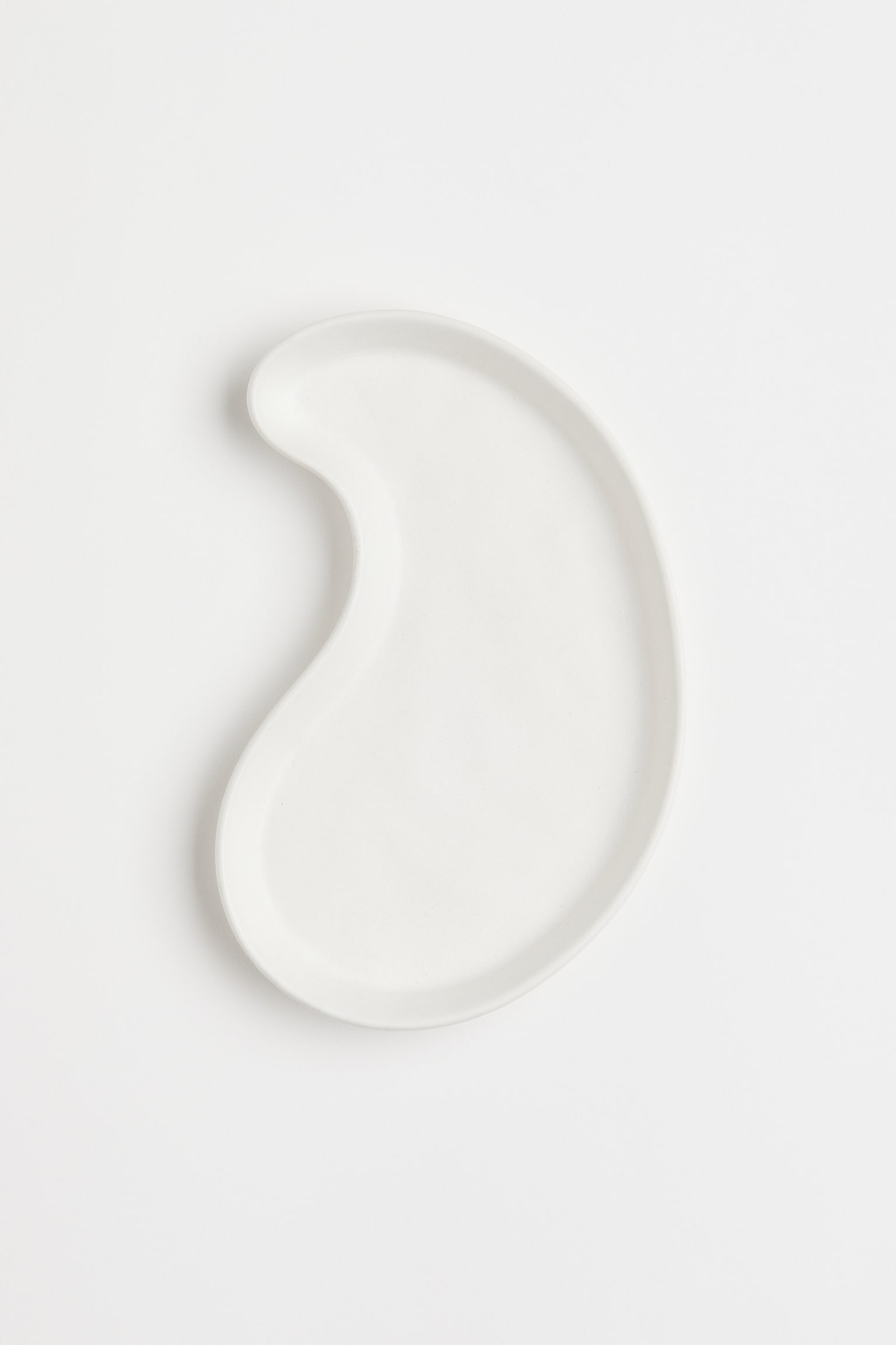 Small stoneware tray - White - 1