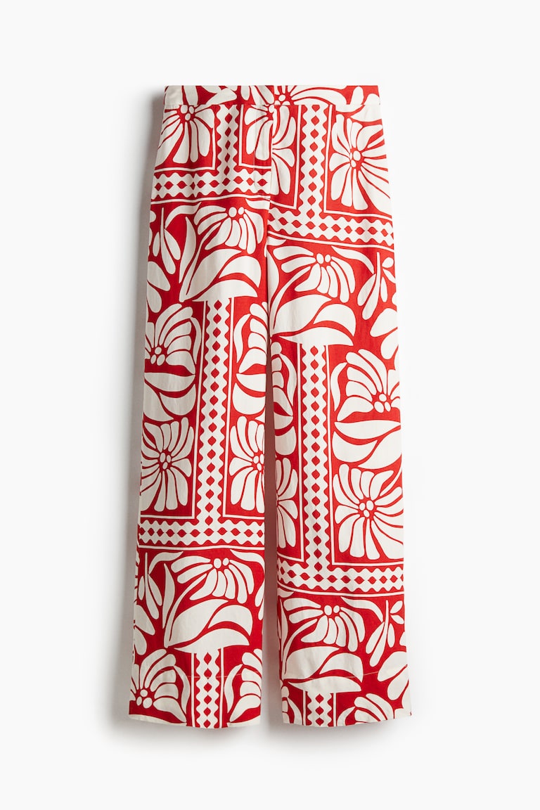 Pantalone od mešavine lana