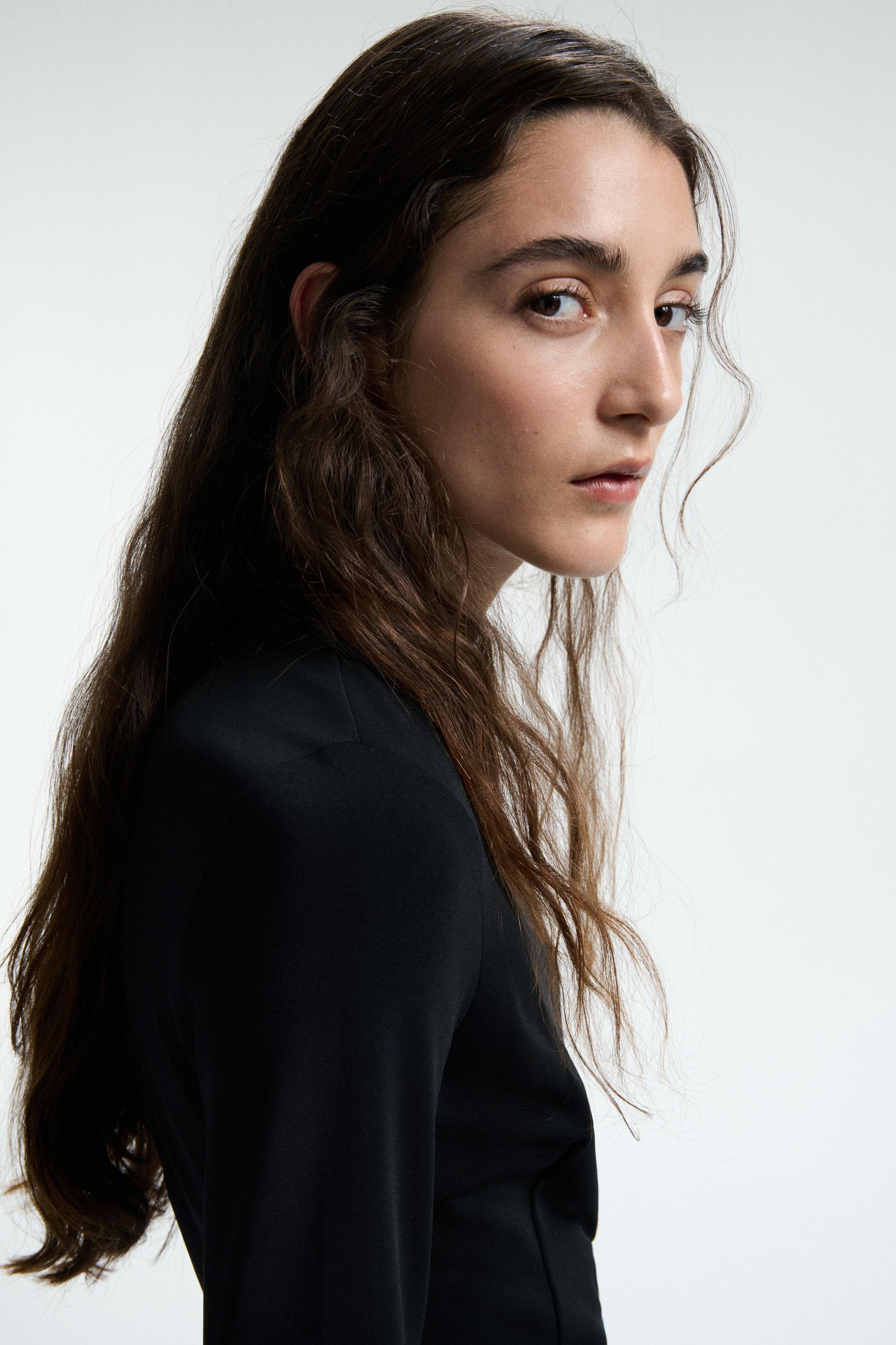 Se større billede: Kjole i interlockjersey - Sort - DAME | H&M DK 4