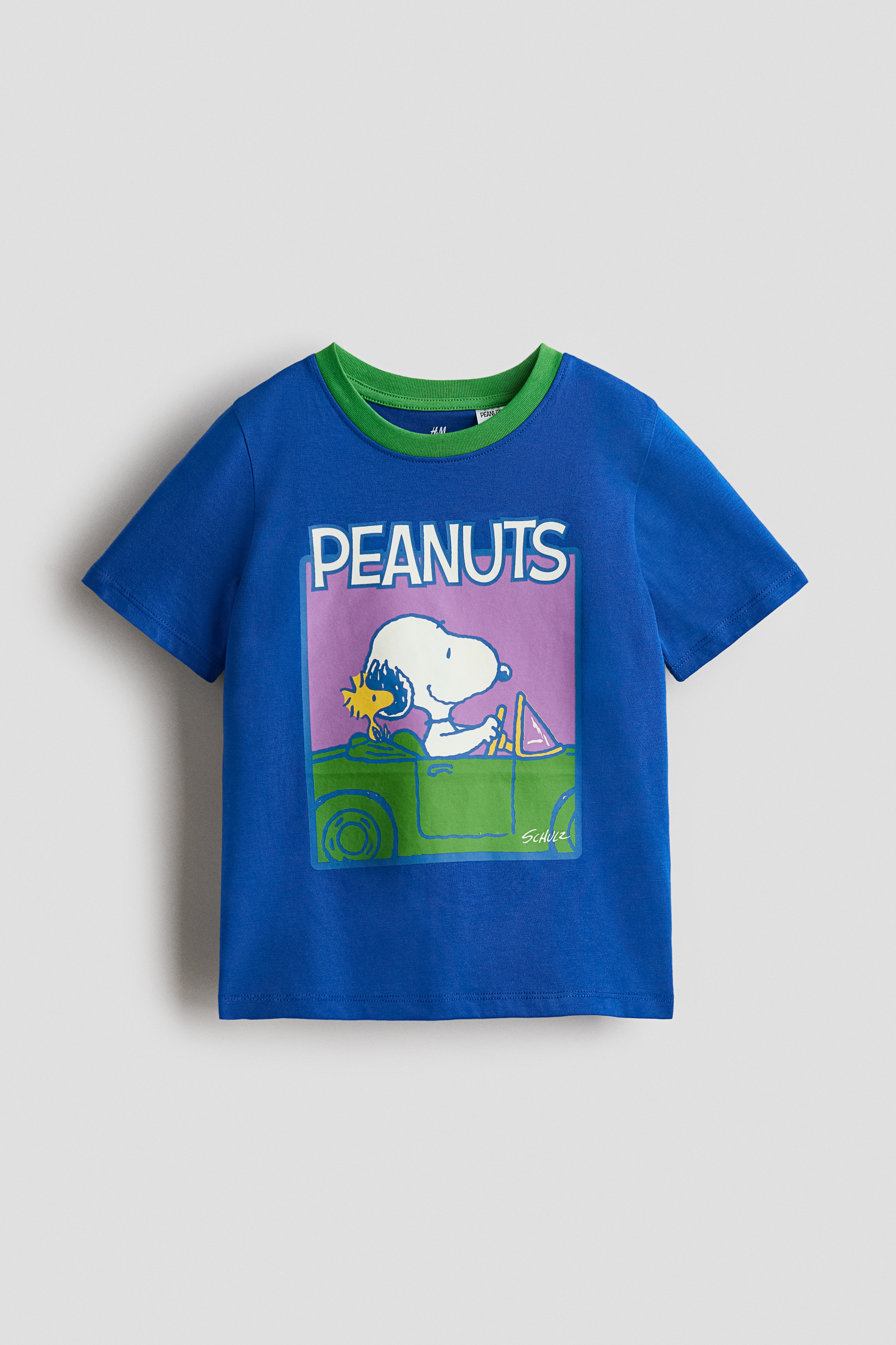 Printed T-shirt - Bright blue/Snoopy/Navy blue/Snoopy/Yellow/Snoopy/Cream/Snoopy